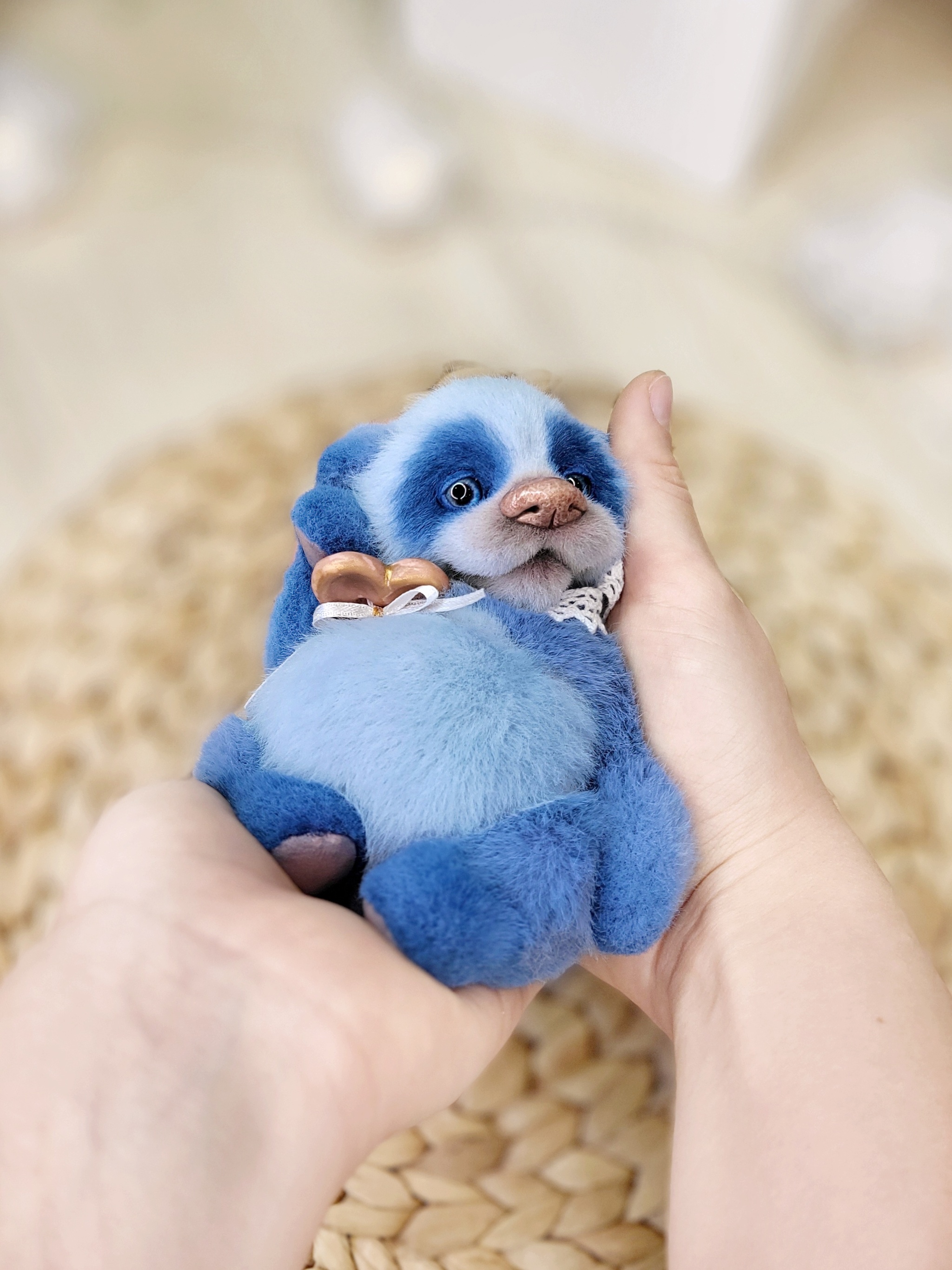 Голубая Валентинка | Пикабу