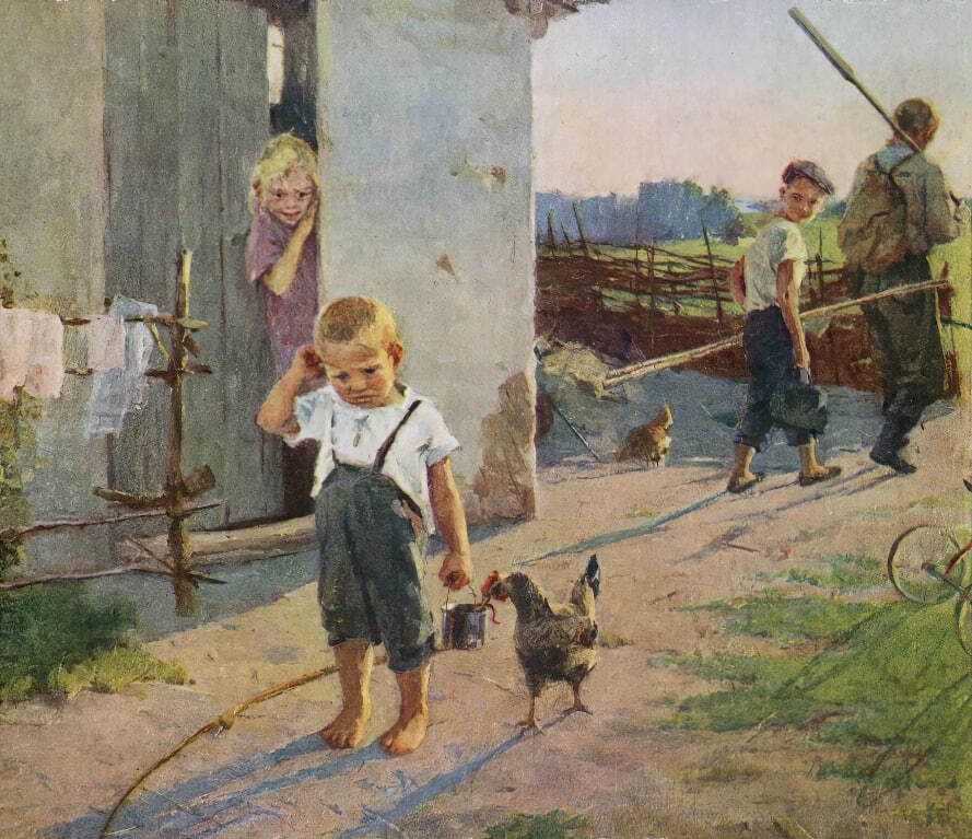 "Не взяли на рыбалку" 1955 | Пикабу