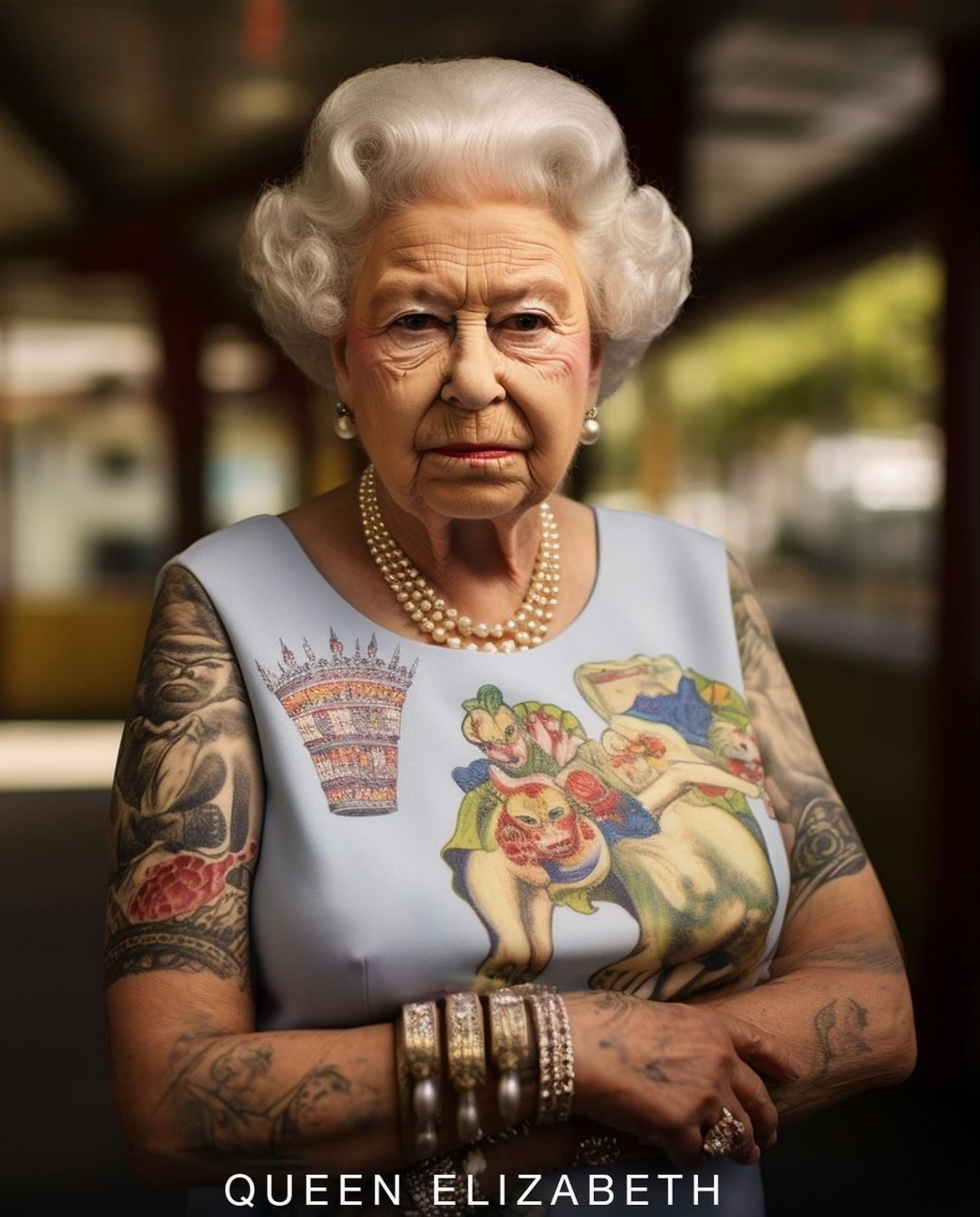 Как выглядели бы знаменитости, если бы рискнули пойти в тату-салон ...