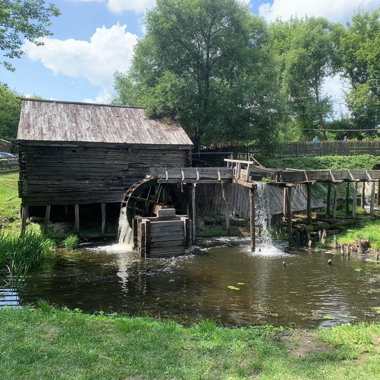 Водяная мельница XVIII века, село Красниково, Курская область | Пикабу