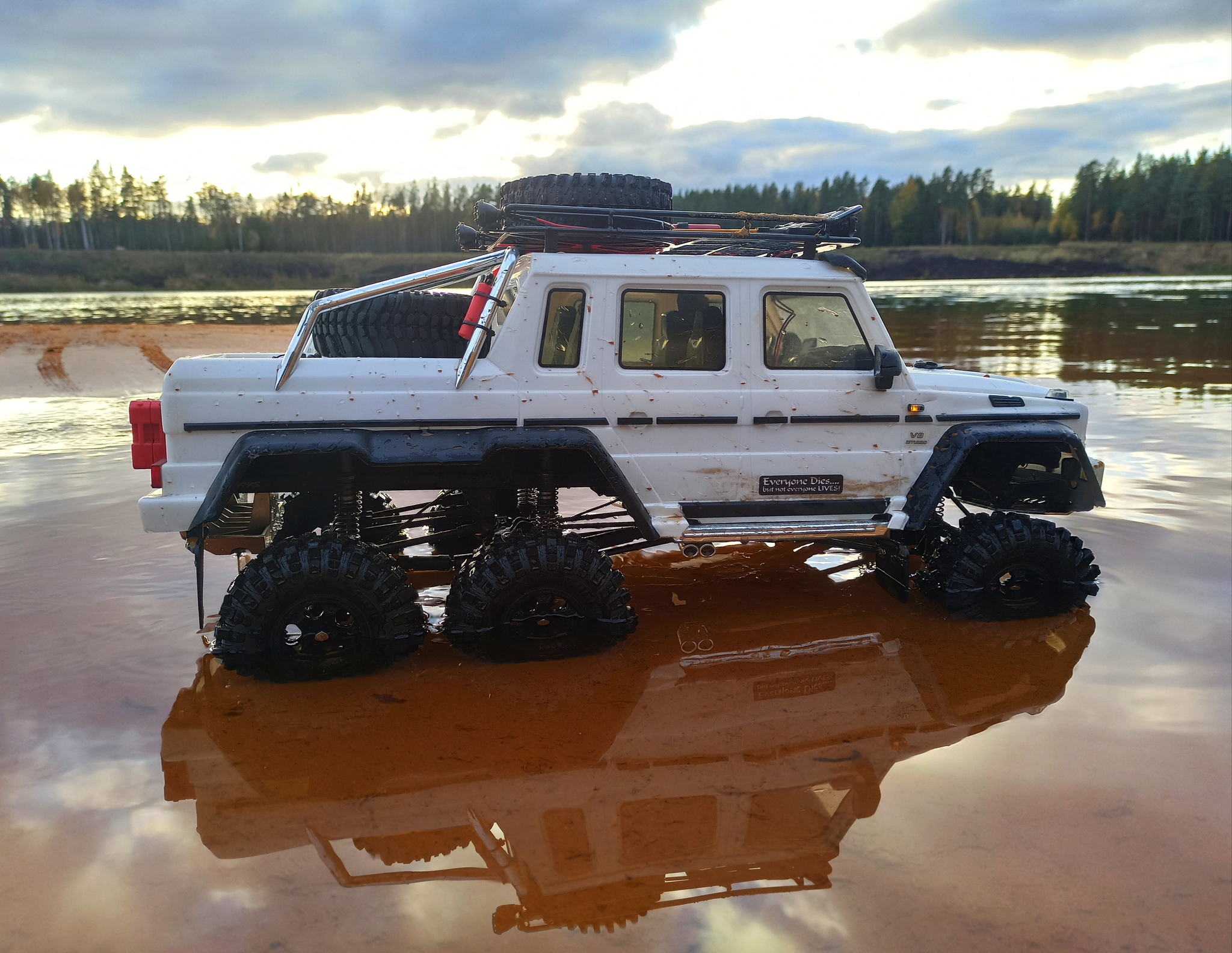 Moyeux En Laiton Pour Roues 12mm Hex Avec Déport +5mm - Pour Traxxas TRX-6 (6 Unités) - Integy