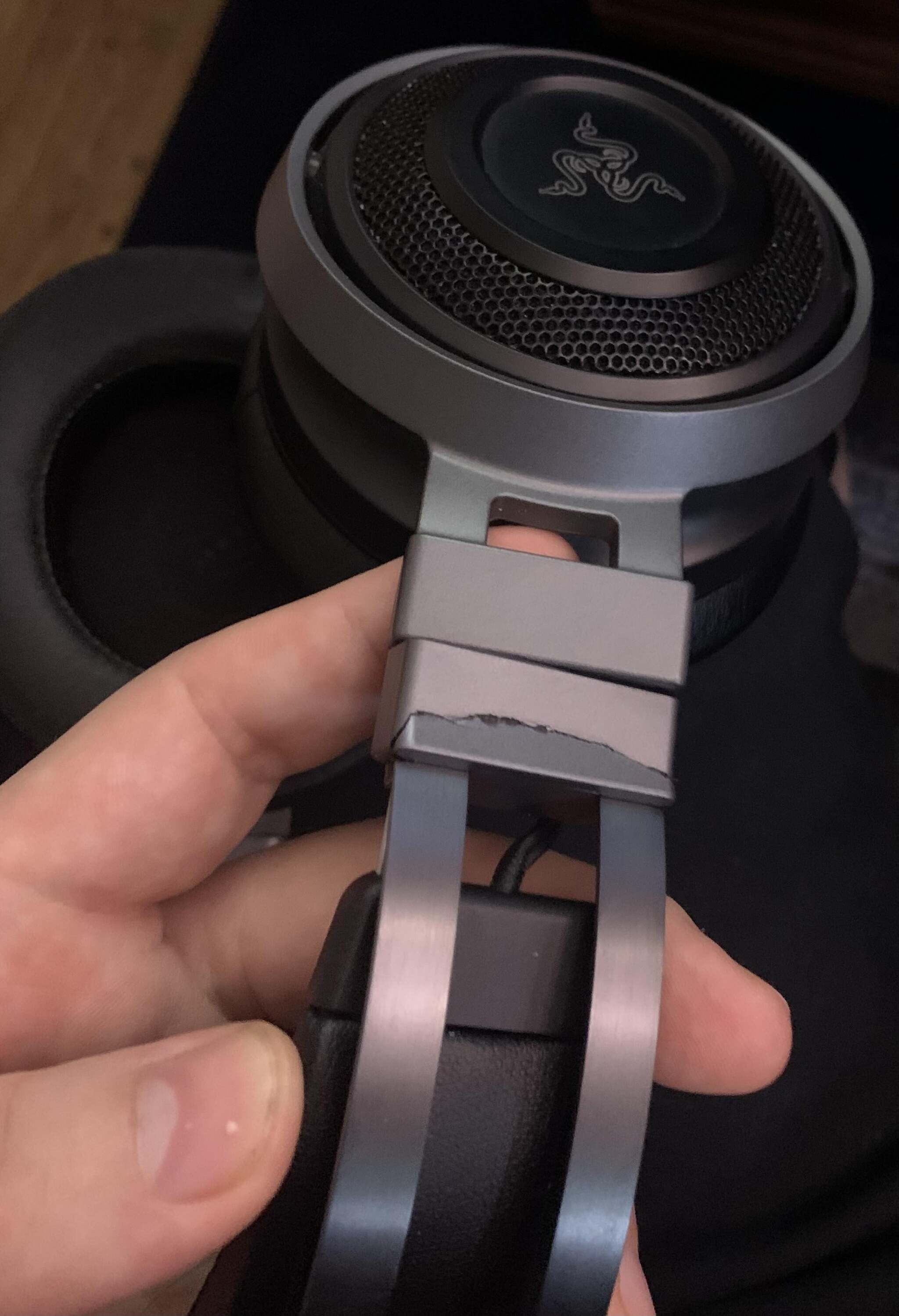 Наушники Razer Nari Ultimate. Ремонт крепления чаши | Пикабу