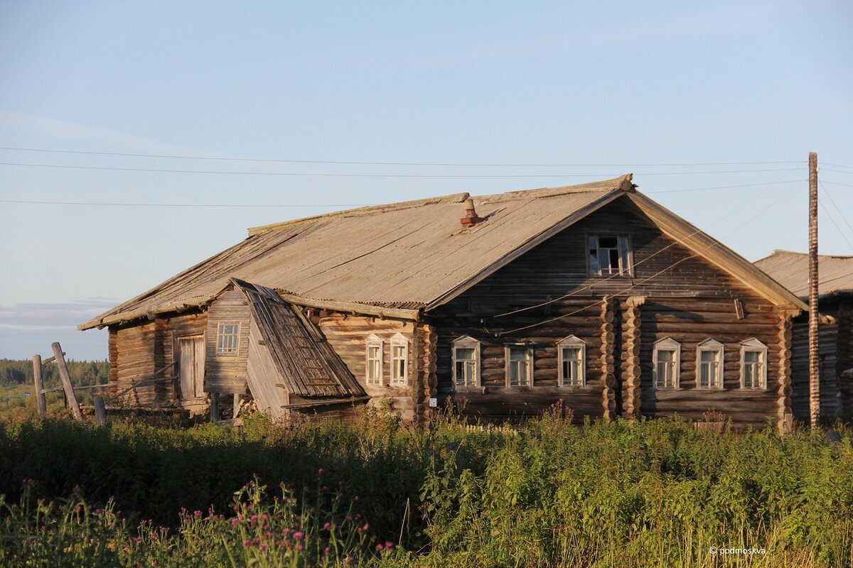 Самые красивые деревни России: труднодоступная уникальная Кильца | Пикабу