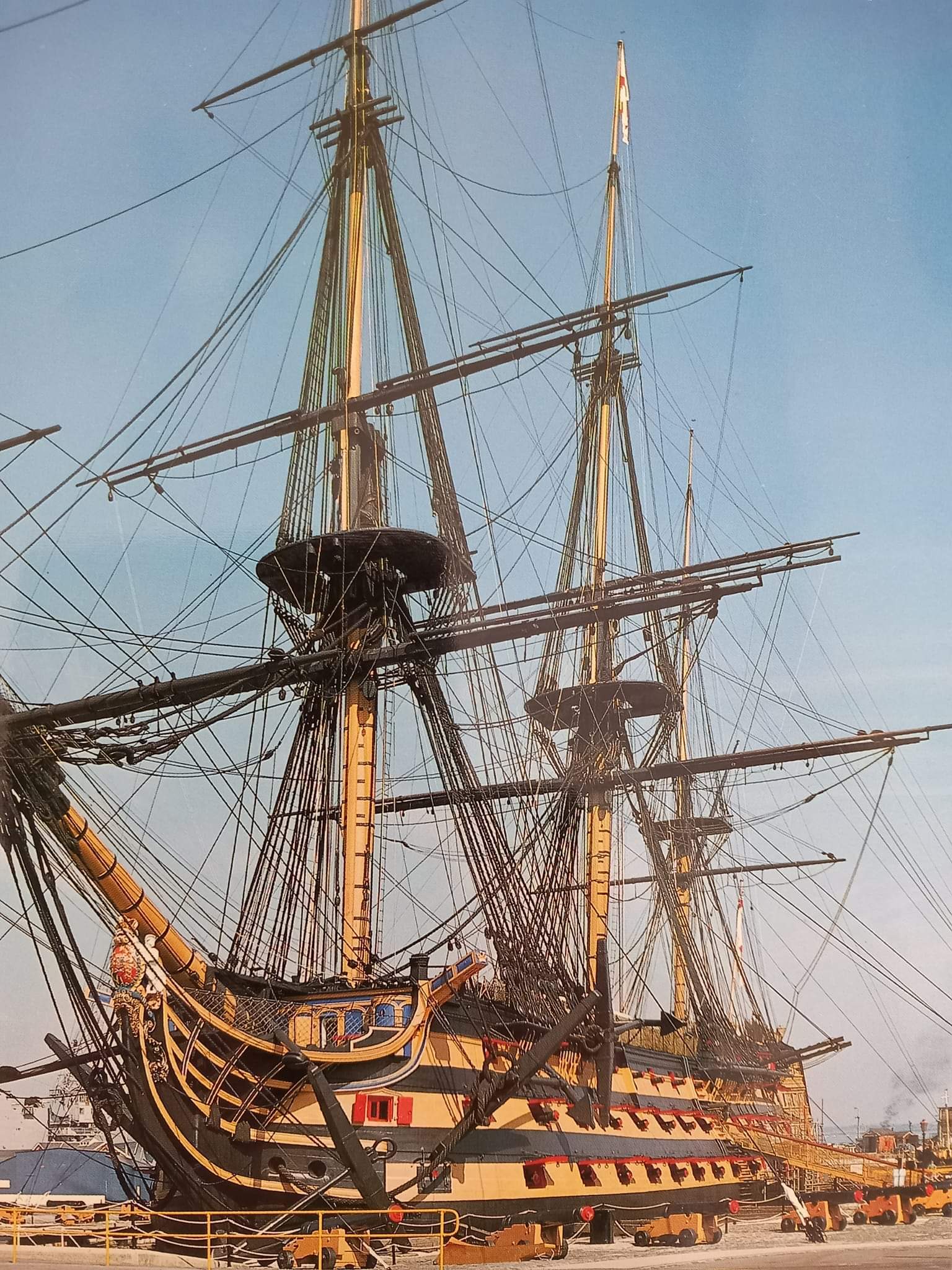 Самый старый военный корабль в мире - HMS Victory | Пикабу