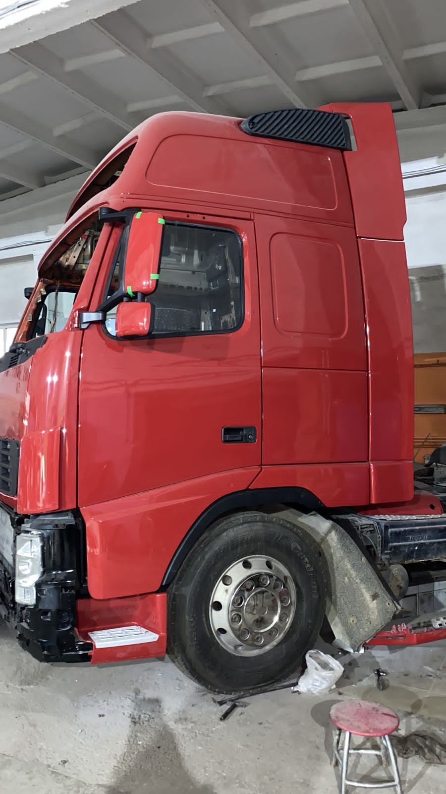 Volvo fh12 перекраска кабины | Пикабу