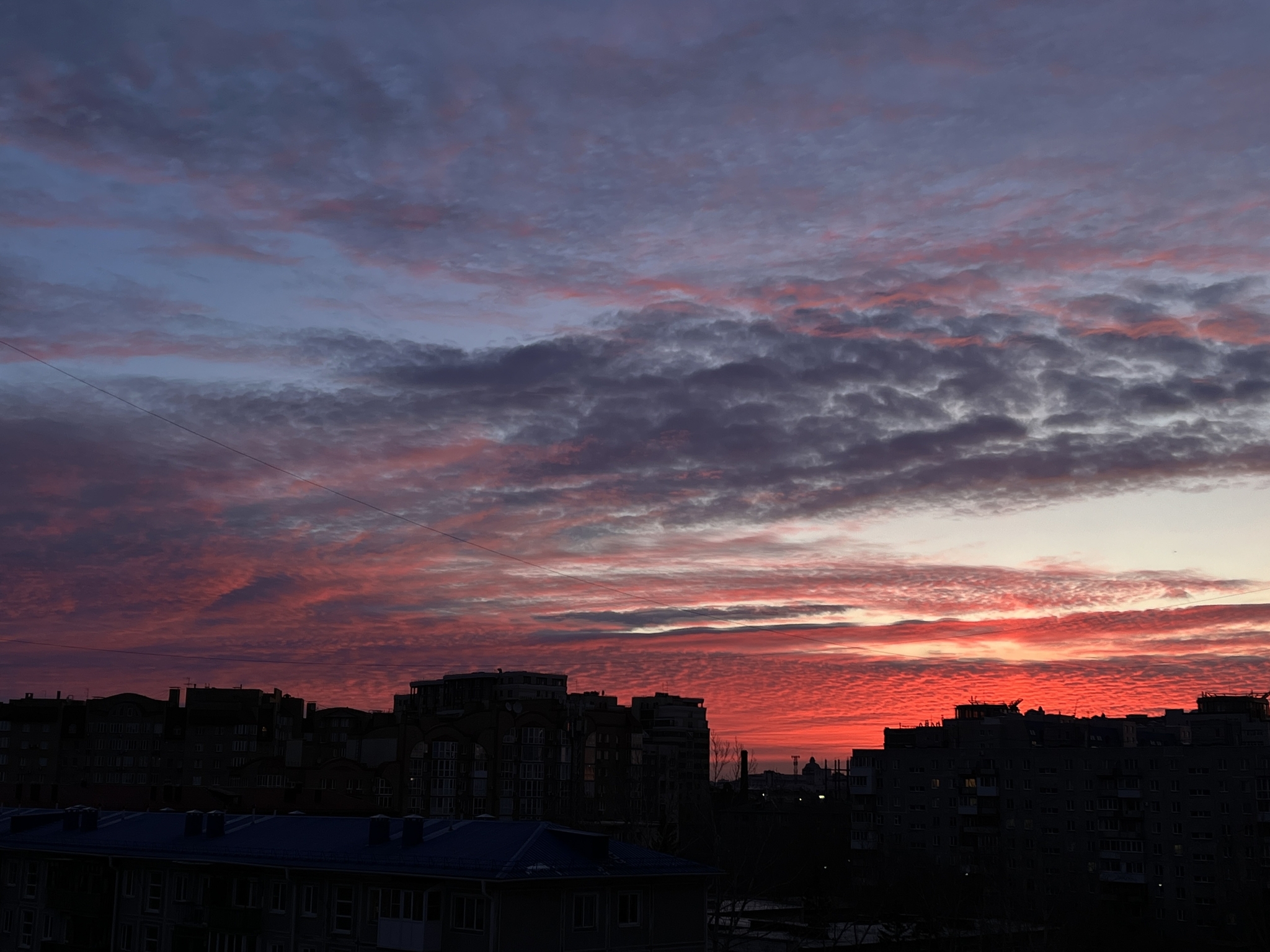 Омск. Рассвет | Пикабу