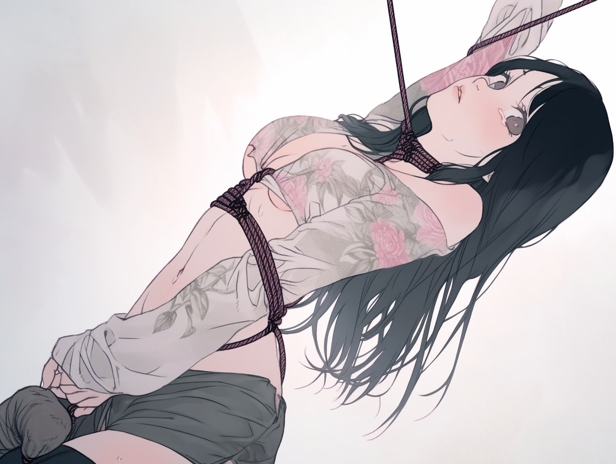 Shibari Art, safe for work | Пикабу