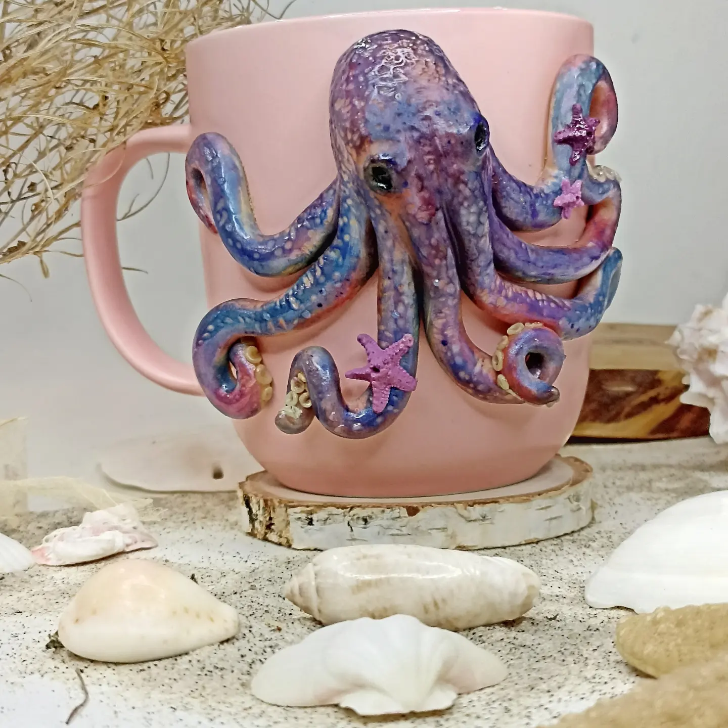 Осьминог из глины