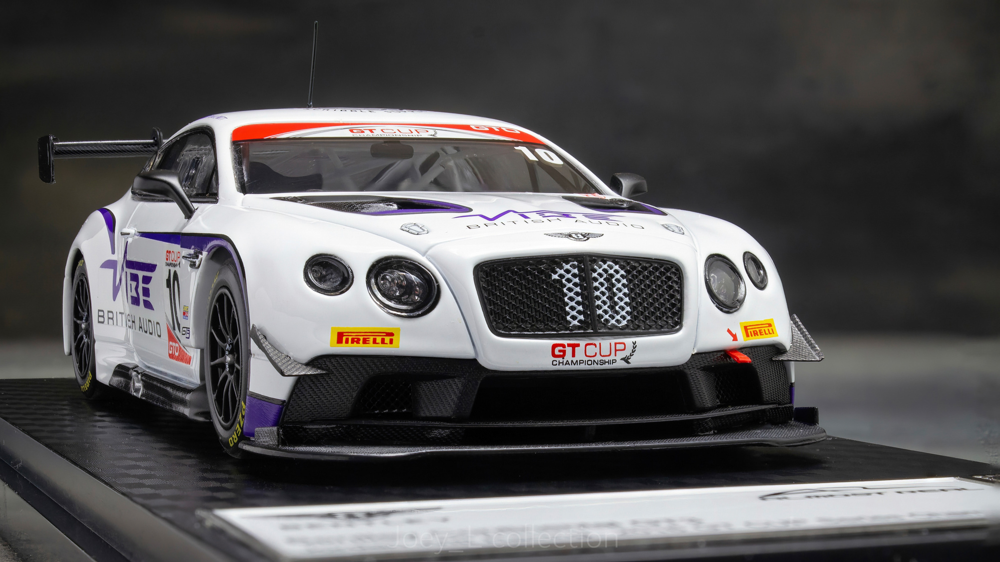 Модель в 1/43. Bentley Continental GT3 | Пикабу