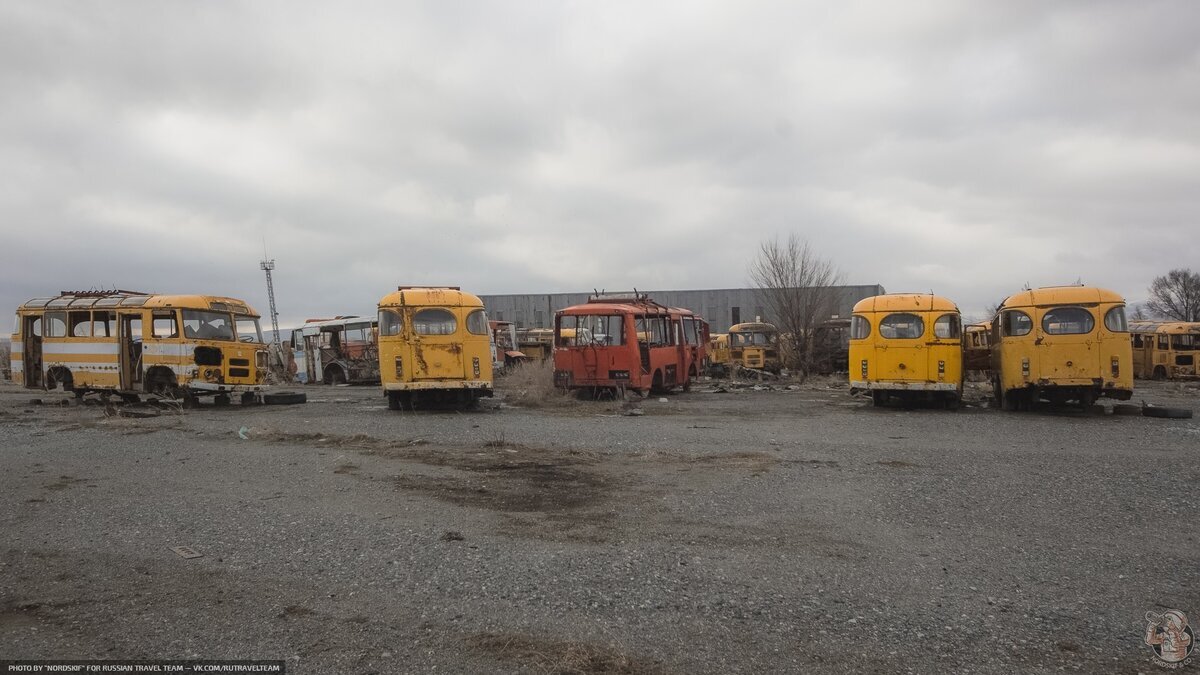 Нашли огромное кладбище советских автобусов в Закавказье. СССР ушёл, а  вместе с ним ушла цивилизация? | Пикабу