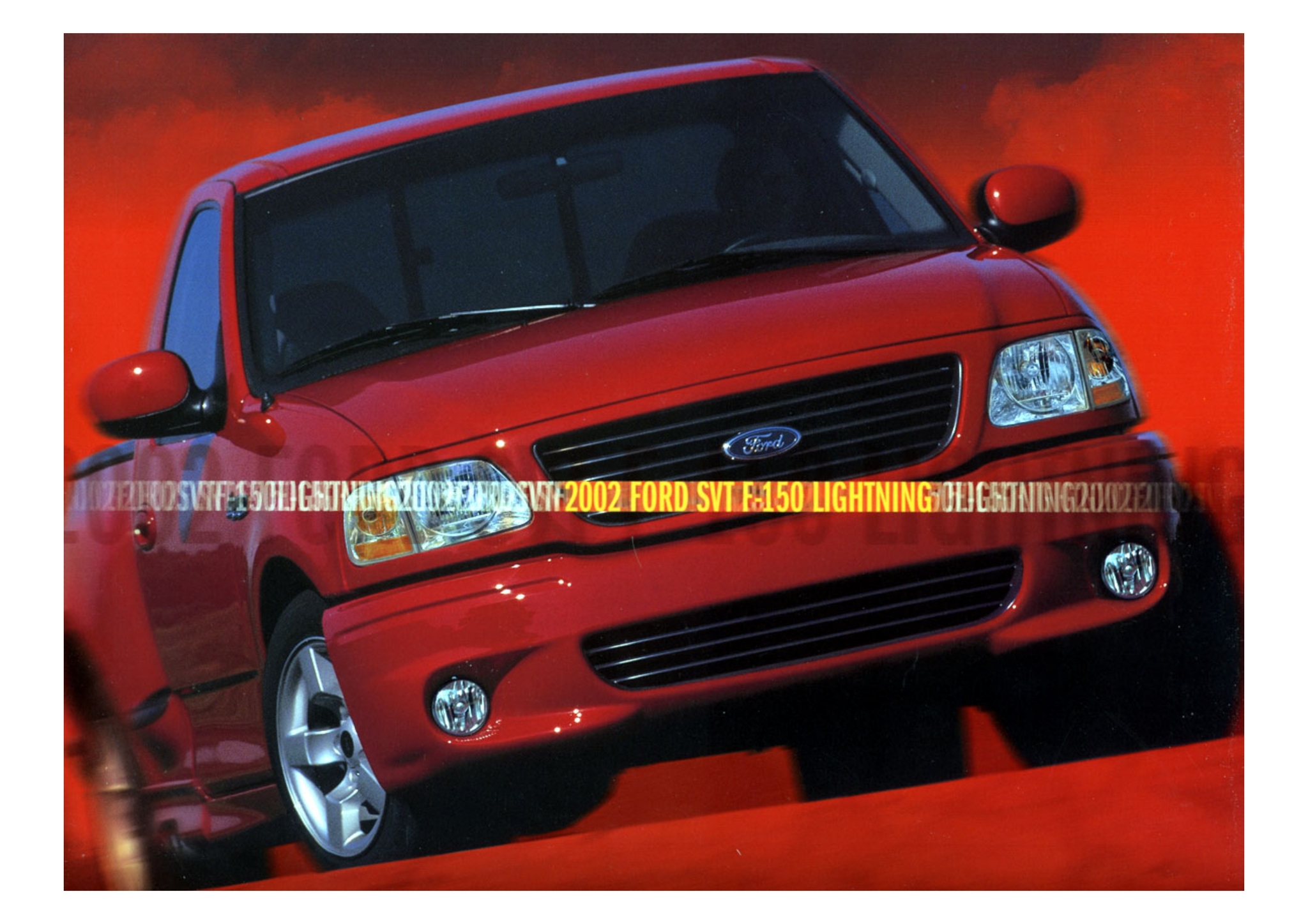 Брошюра Ford F150 SVT Lightning за 2002 год | Пикабу