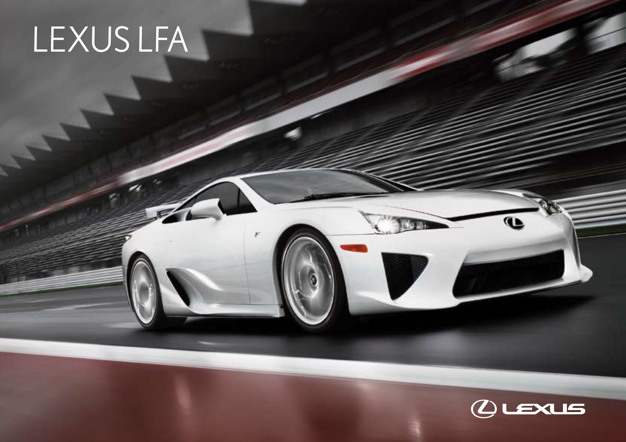 Брошюра Lexus LFA за 2011 год | Пикабу