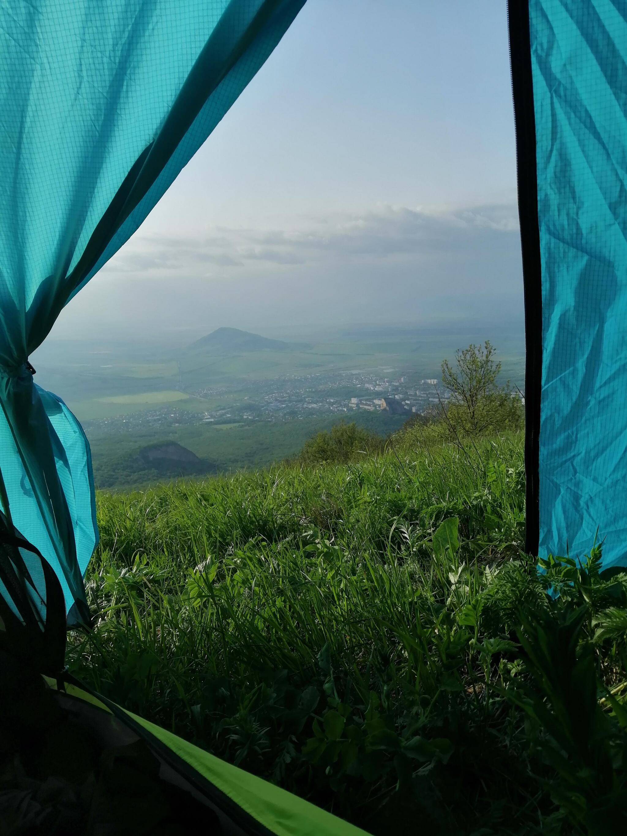 Закат и рассвет на Бештау. Восхождение на минималках | Пикабу