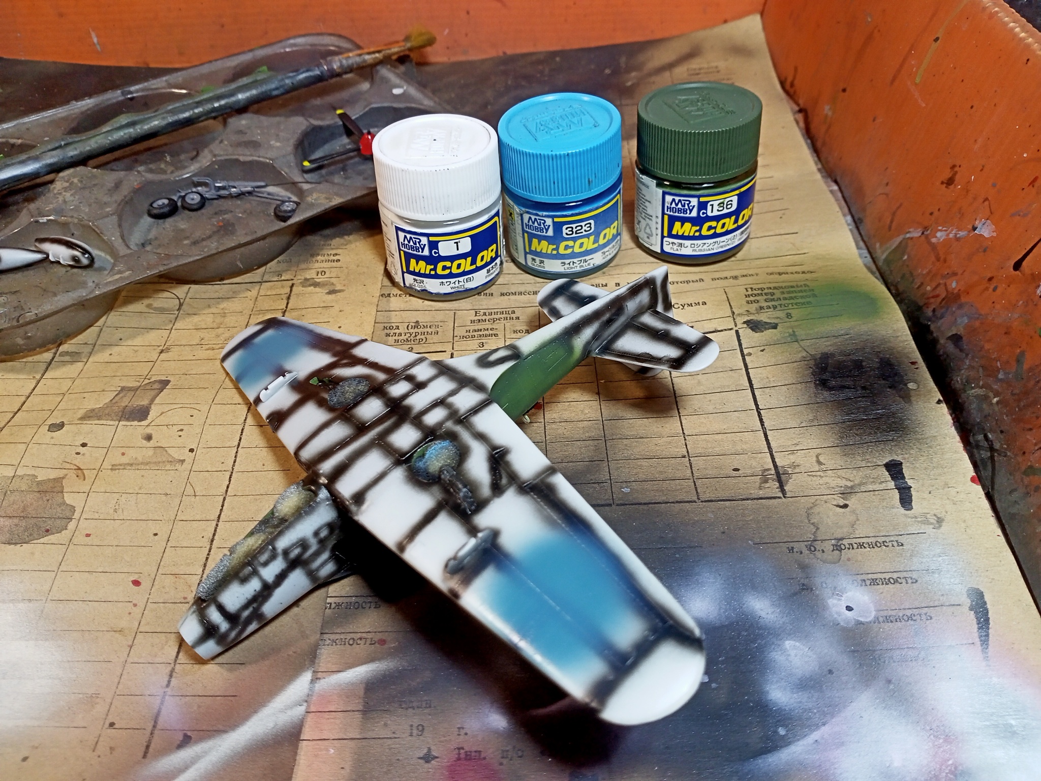 Bell P-63A Kingcobra (1/72 Toko). Заметки по сборке | Пикабу