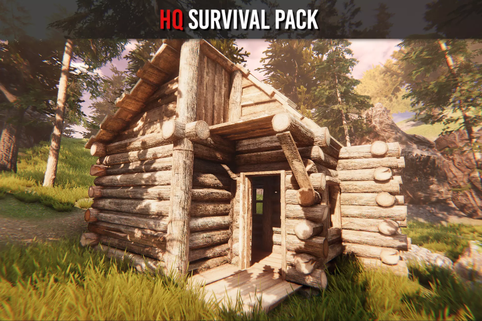 Раздается набор ассетов для создания игры в жанре выживание HQ Survival  Pack на Unity asset store | Пикабу