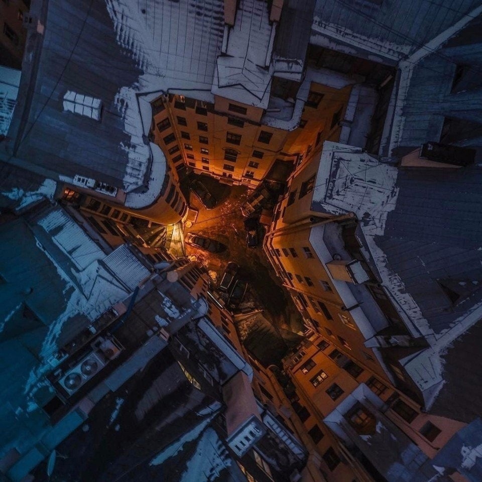 Двор на Петроградской стороне | Пикабу