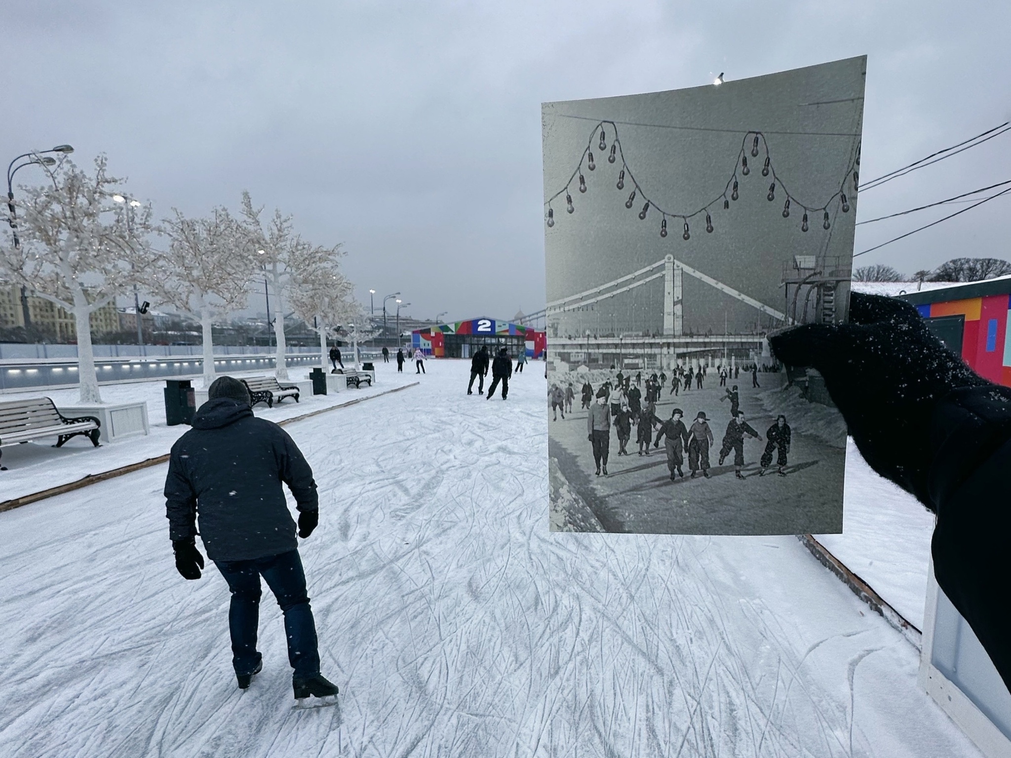 Лучшие места для зимнего отдыха в Москве | Пикабу