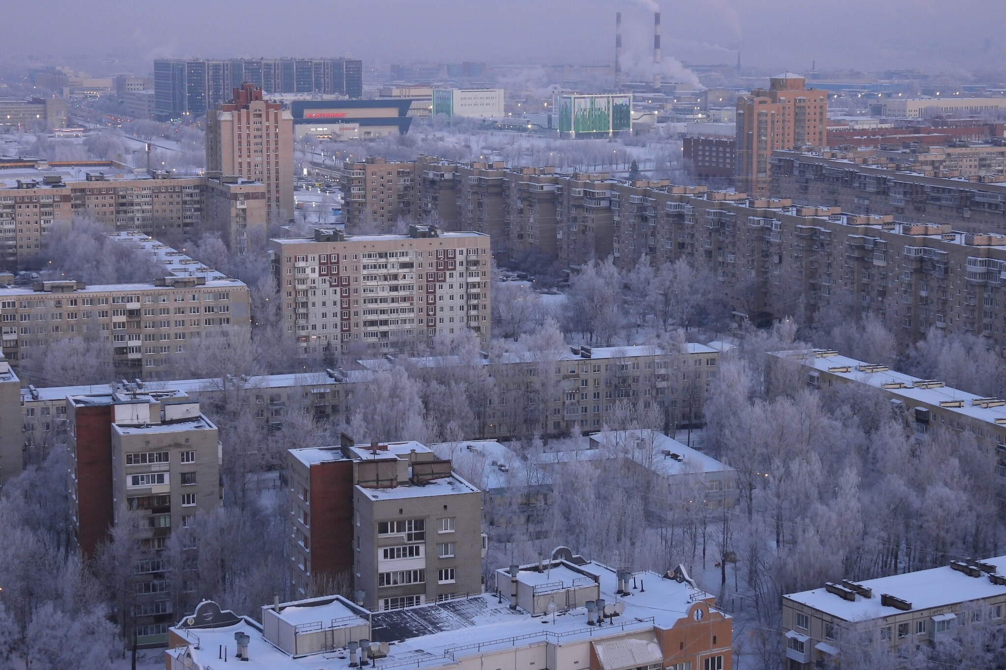 На заре #Купчино | Пикабу