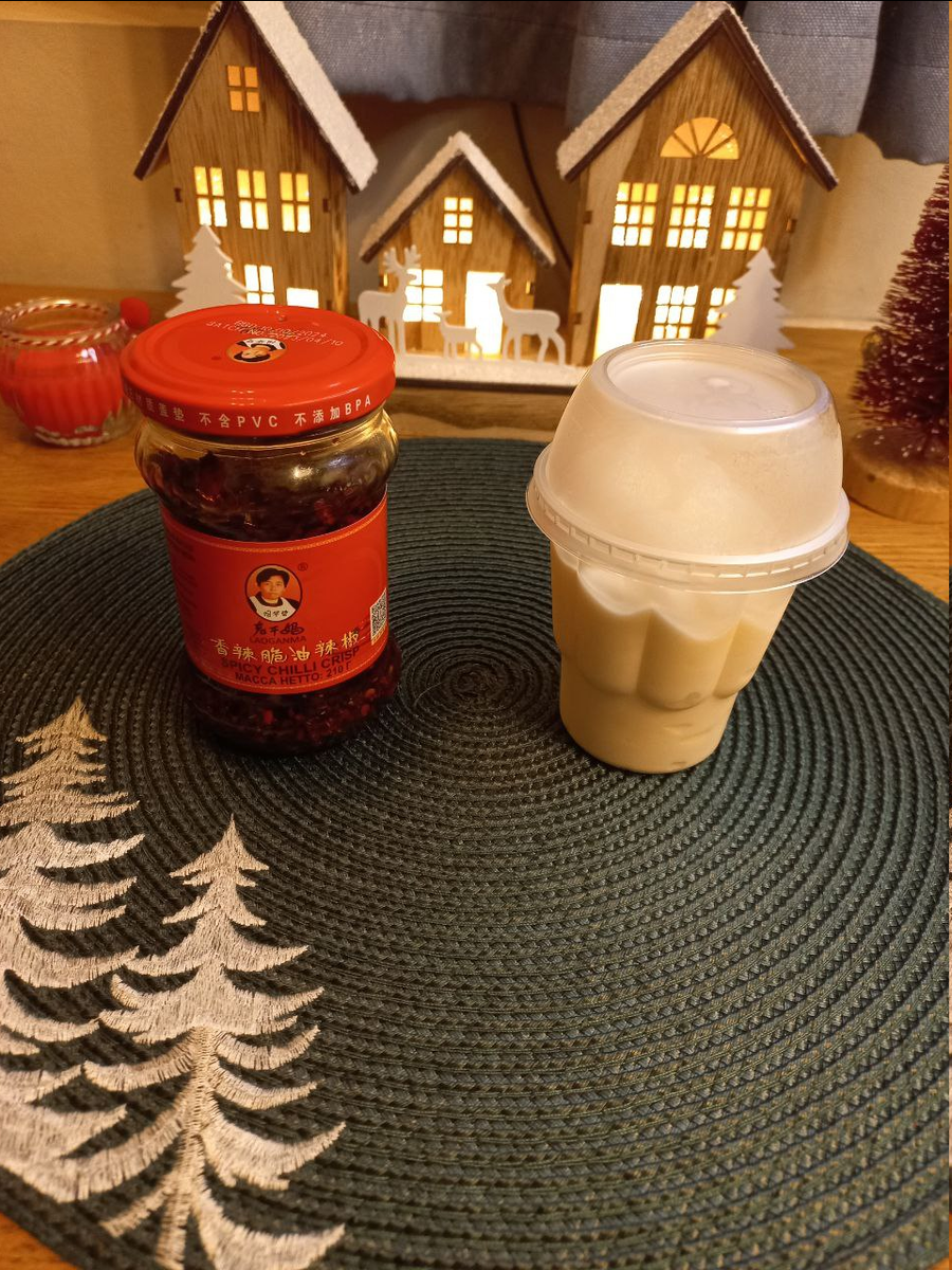 Мороженое с острым перечным маслом | Пикабу