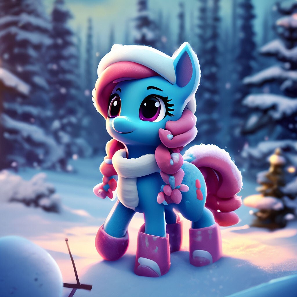 My little outlet pony snow