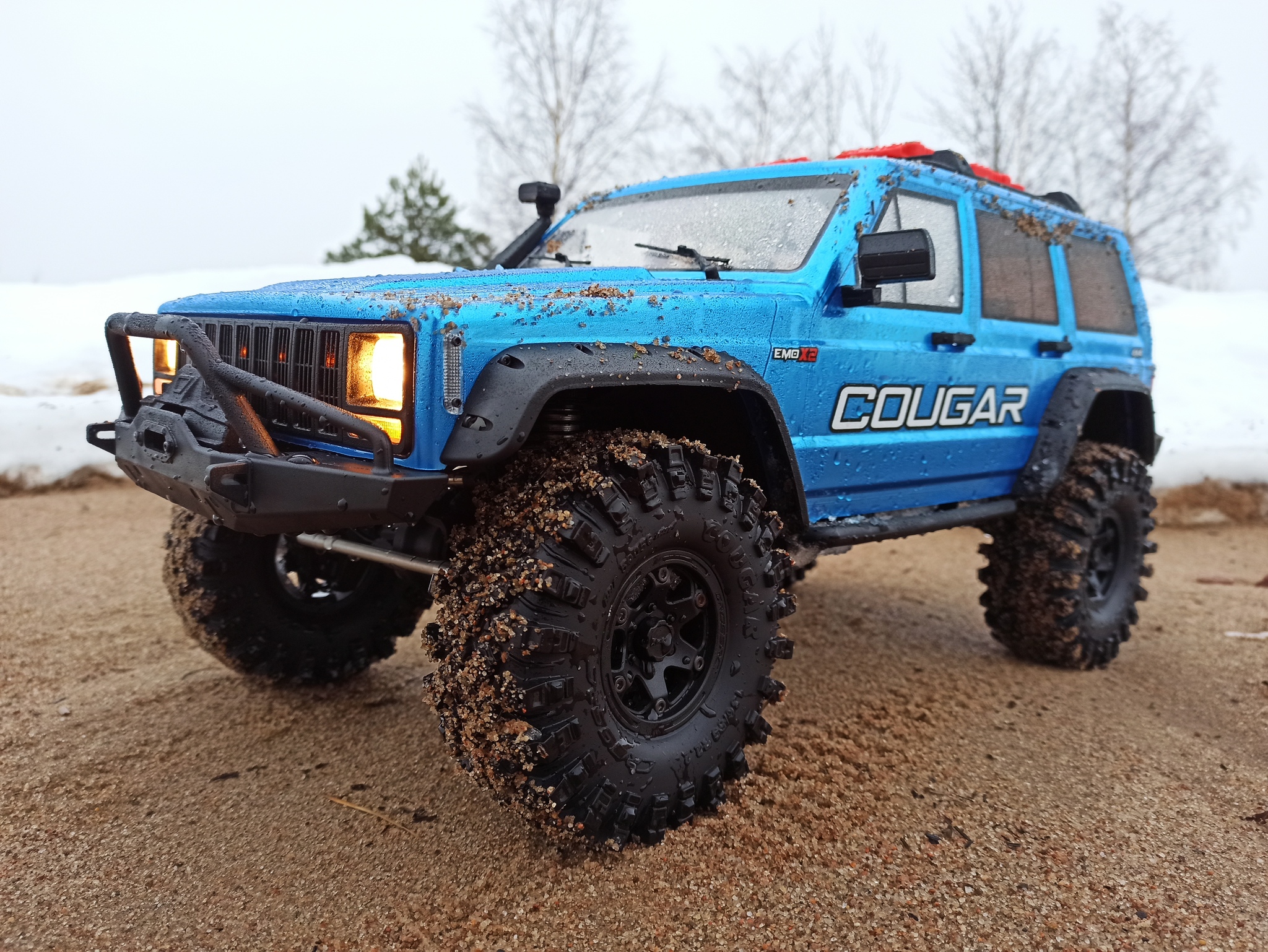 CROSS RC EMO X2 1/8 Cougar Jeep Cherokee Photography | Пикабу