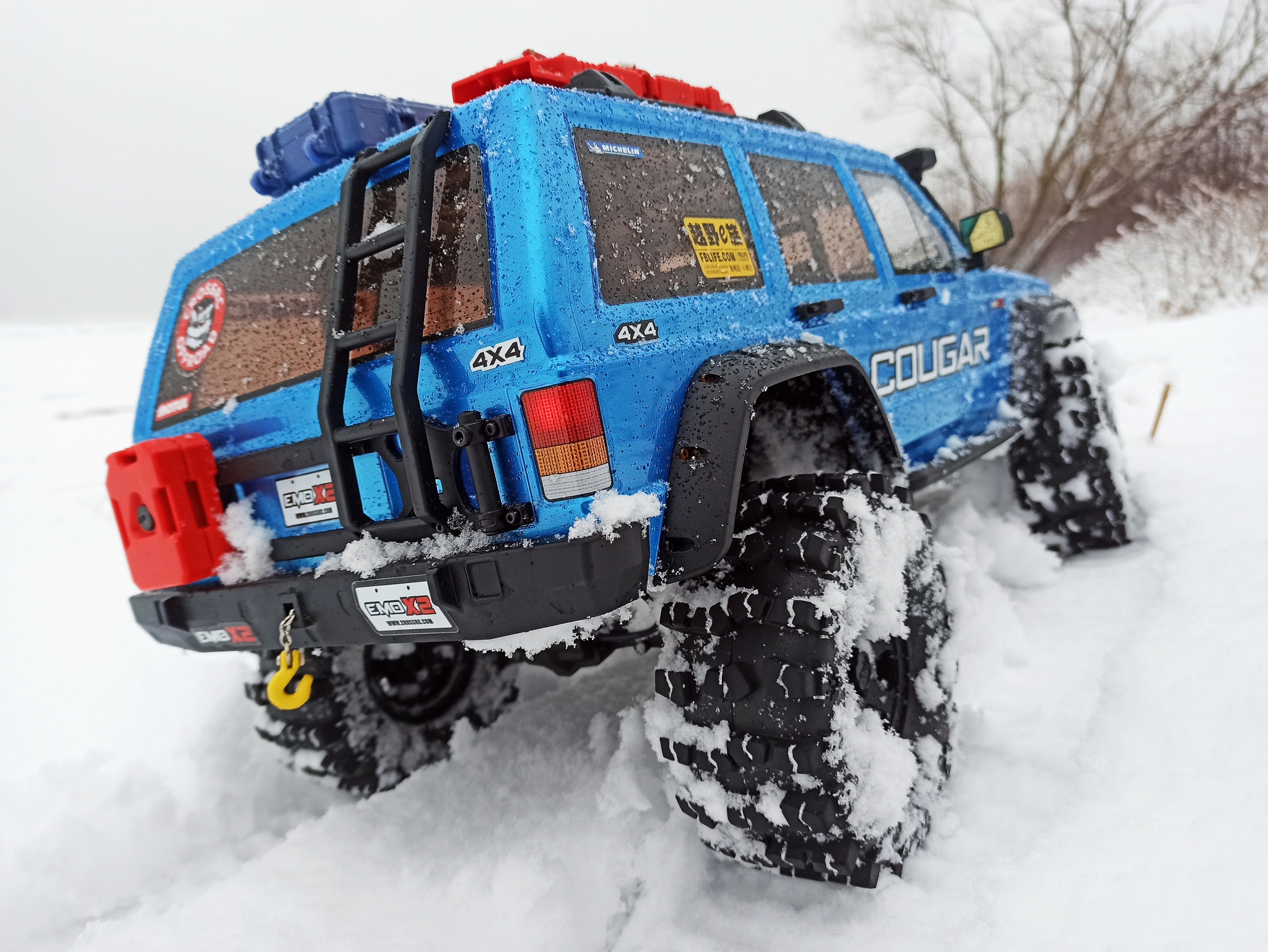 CROSSRC Winter TEASES EMO X2 SCALE Trophy 4x4 | Пикабу