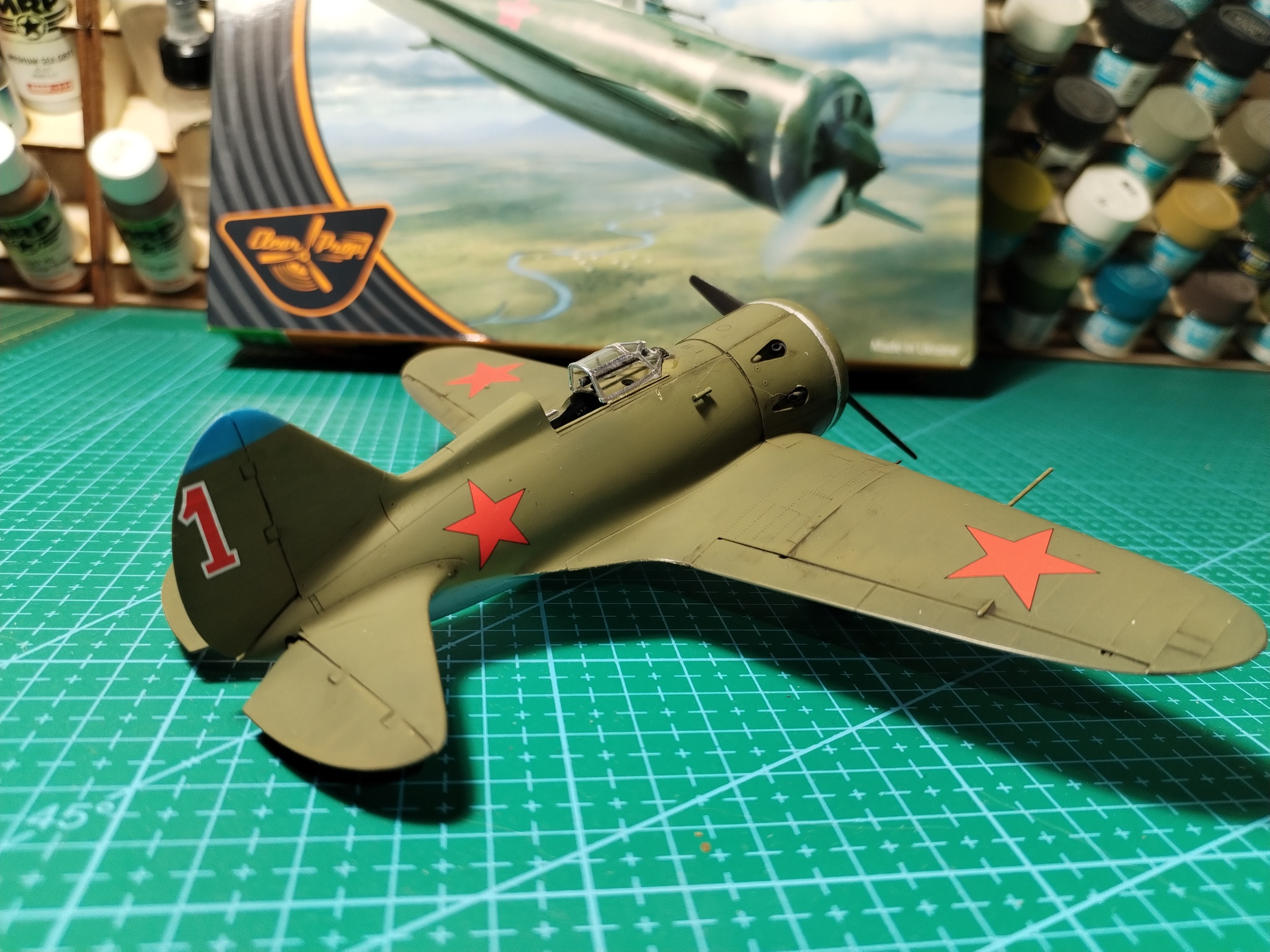 И-16 тип 5 1/48 Clear Prop Models | Пикабу