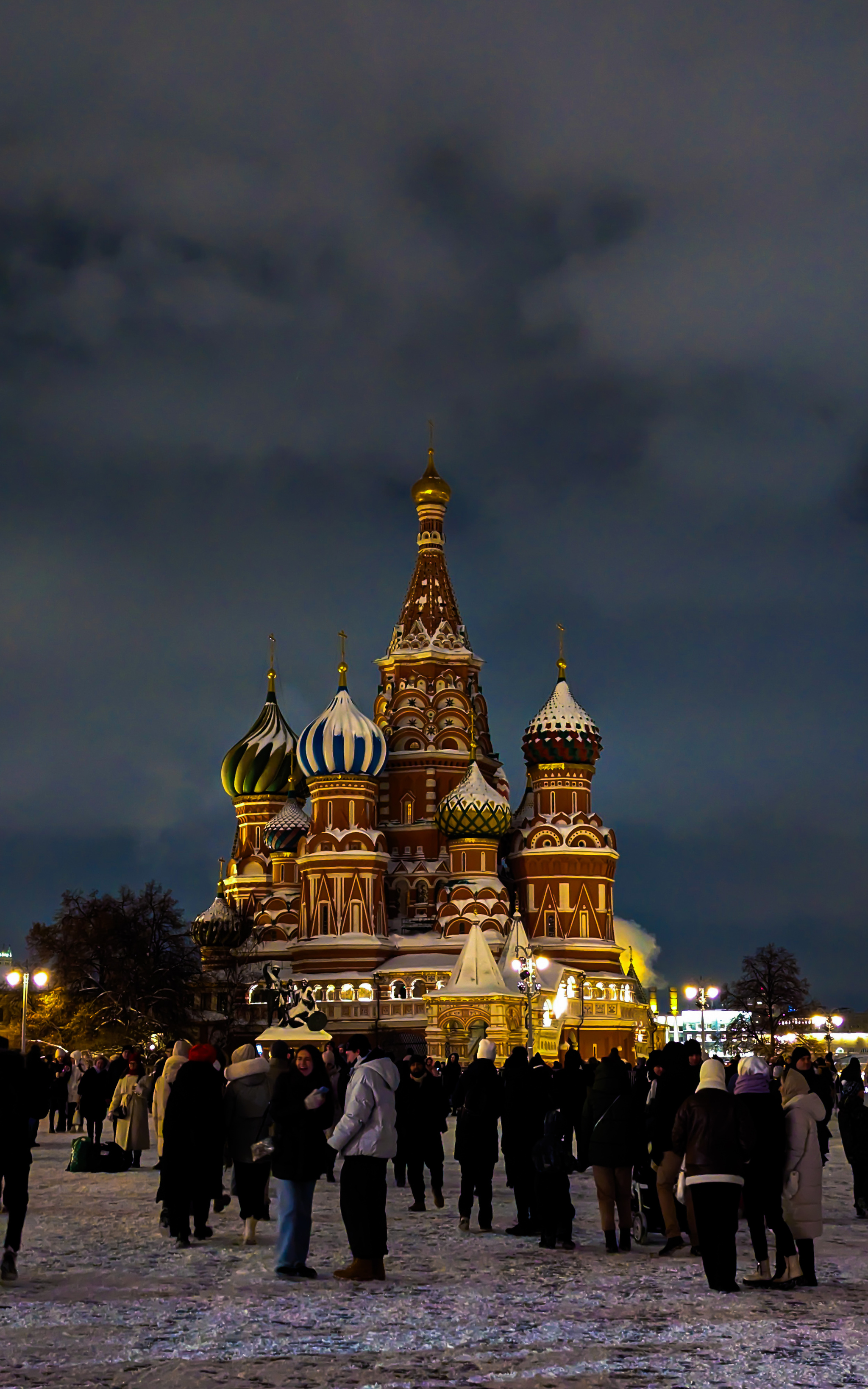 Москва новогодняя | Пикабу
