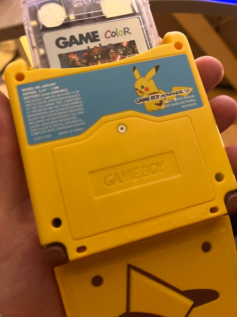 Gameboy advance SP pikachu edition | Пикабу