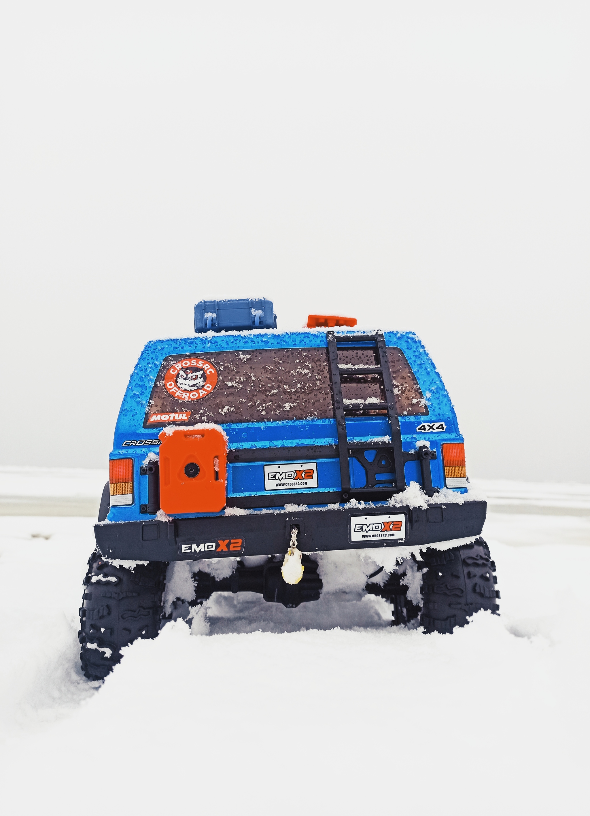 EMO X2 Trophy Monster rc snow 4x4 | Пикабу