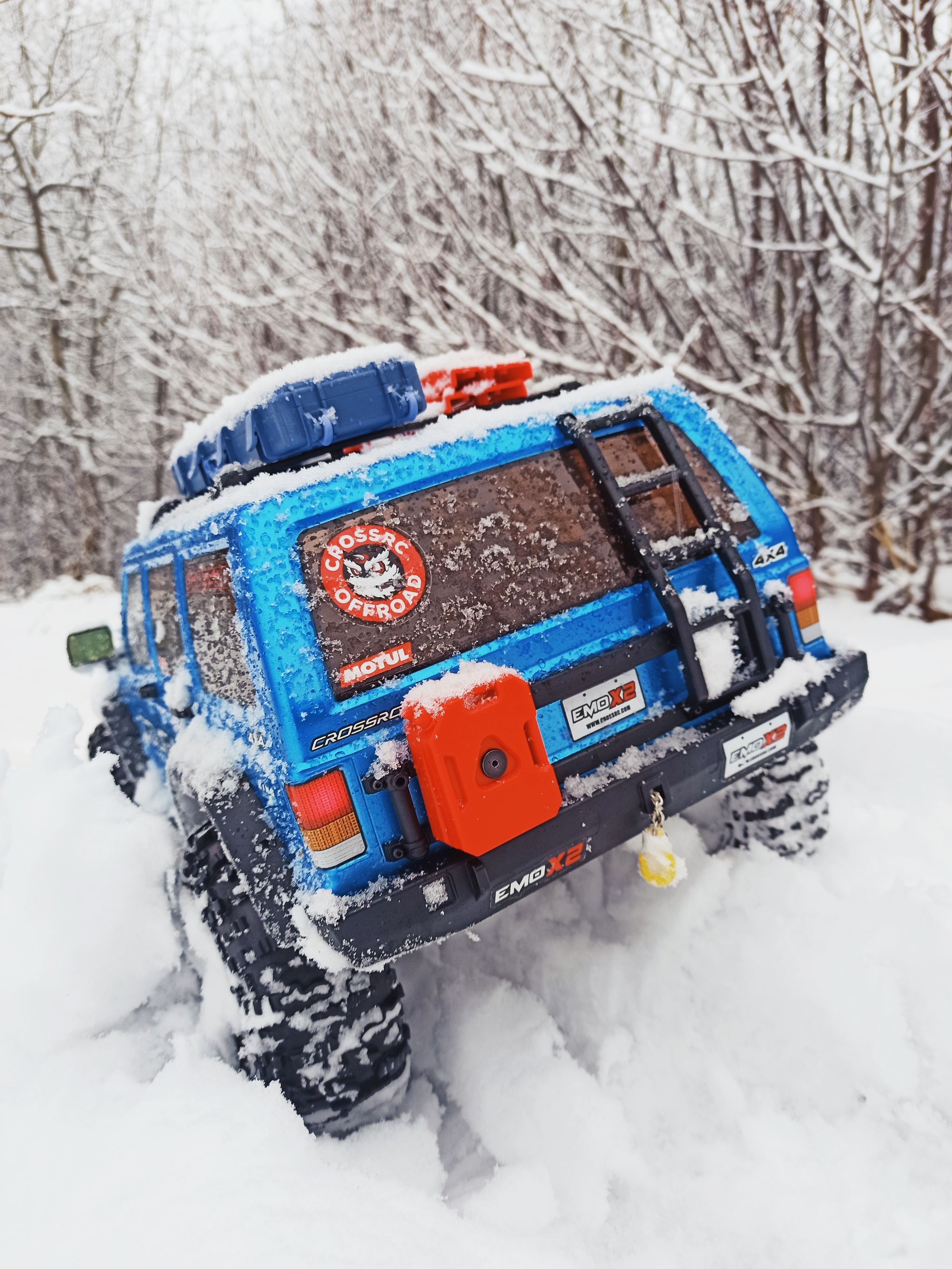 EMO X2 Trophy Monster rc snow 4x4 | Пикабу