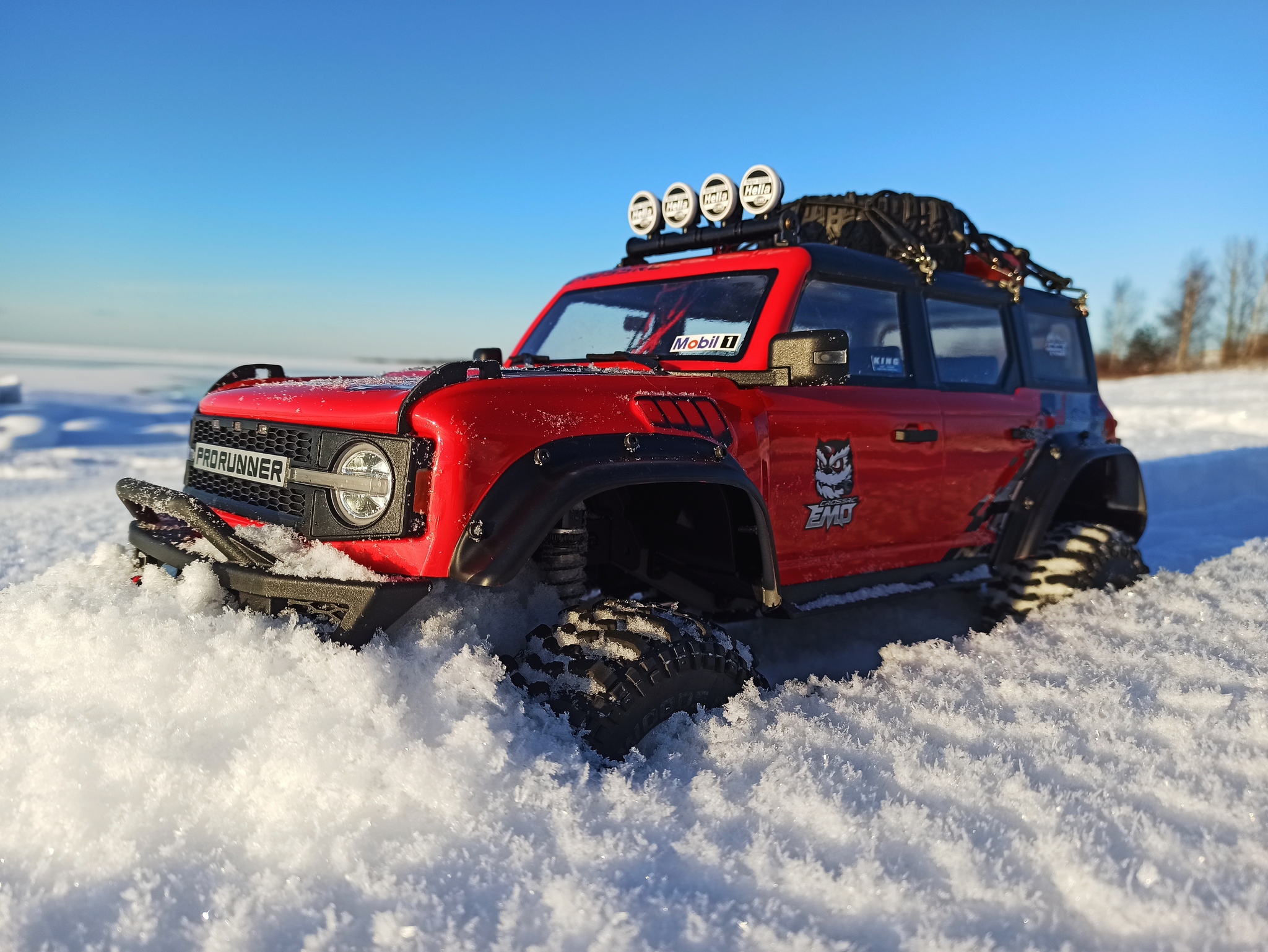 Winter Trophy Edition Ford Bronco Pro Runner 4x4 RGT RC | Пикабу