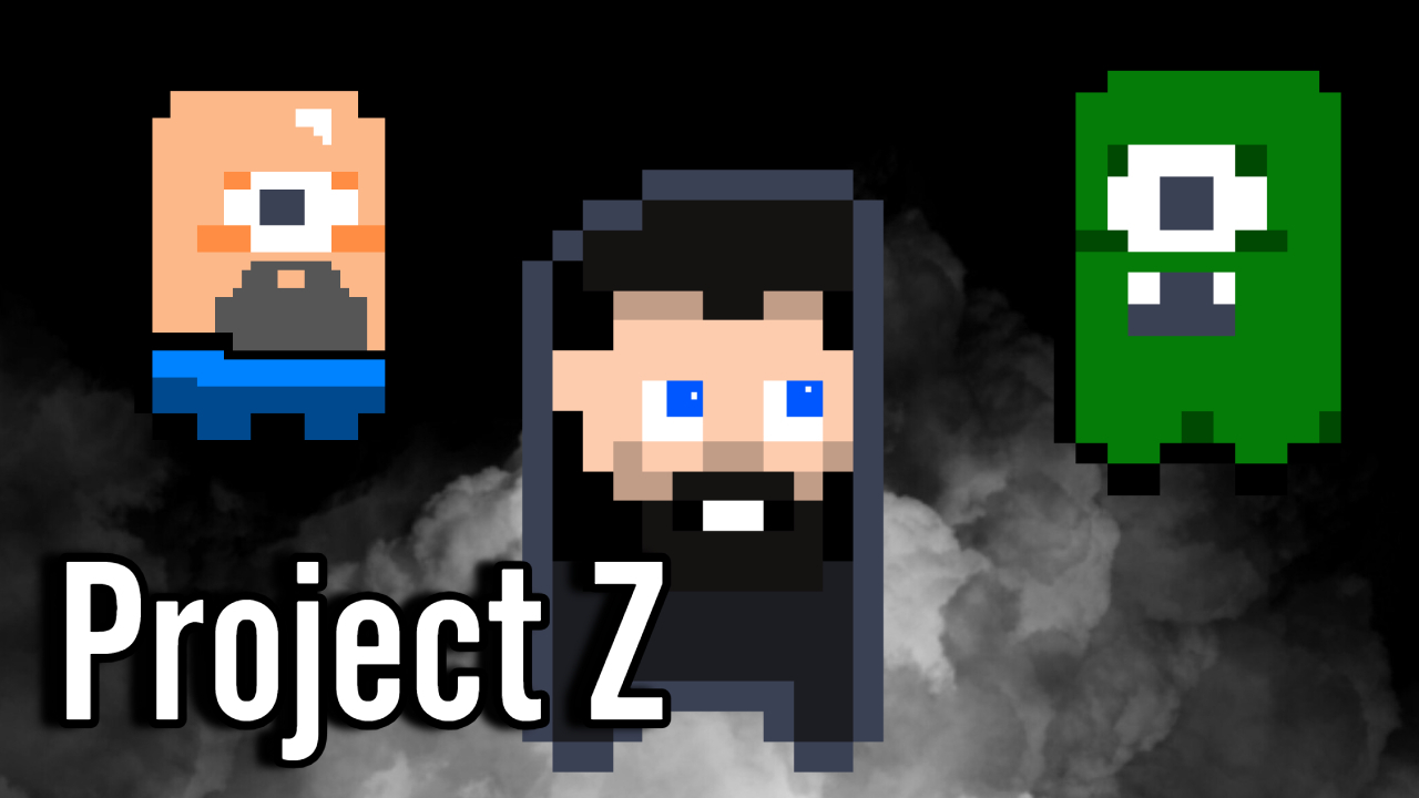 Раздается пиксельный шутер-выживач Project-Z на Itch.io | Пикабу