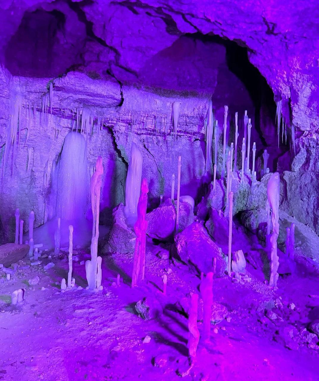 Гипсовые штольни в Камском устье | Пикабу