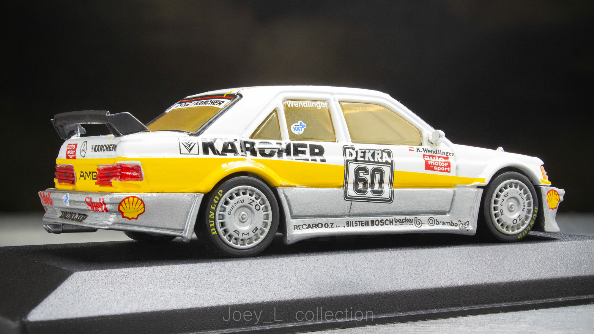 Модель в 1/43. Mercedes-Benz 190E 2.5-16 Evo #60 | Пикабу