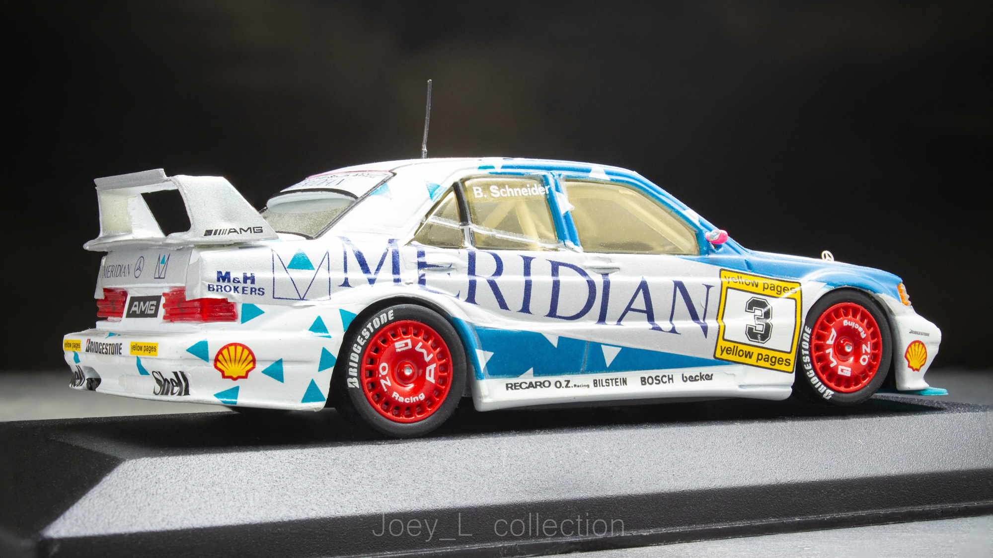 Модель в 1/43. Mercedes-Benz 190E 2.5-16 Evo 2 #3 | Пикабу