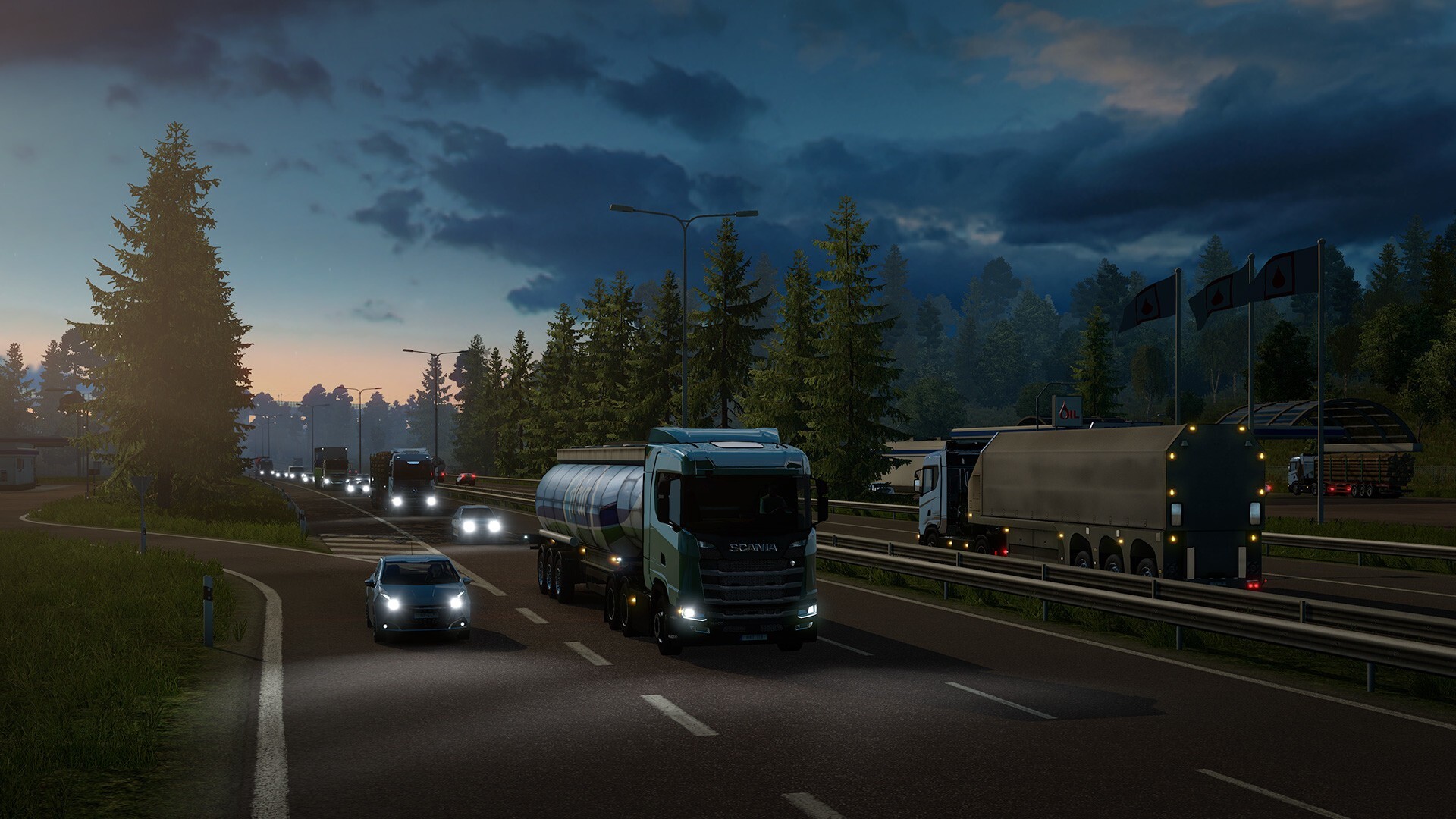 Euro Truck Simulator 2: Мир дорожных приключений | Пикабу