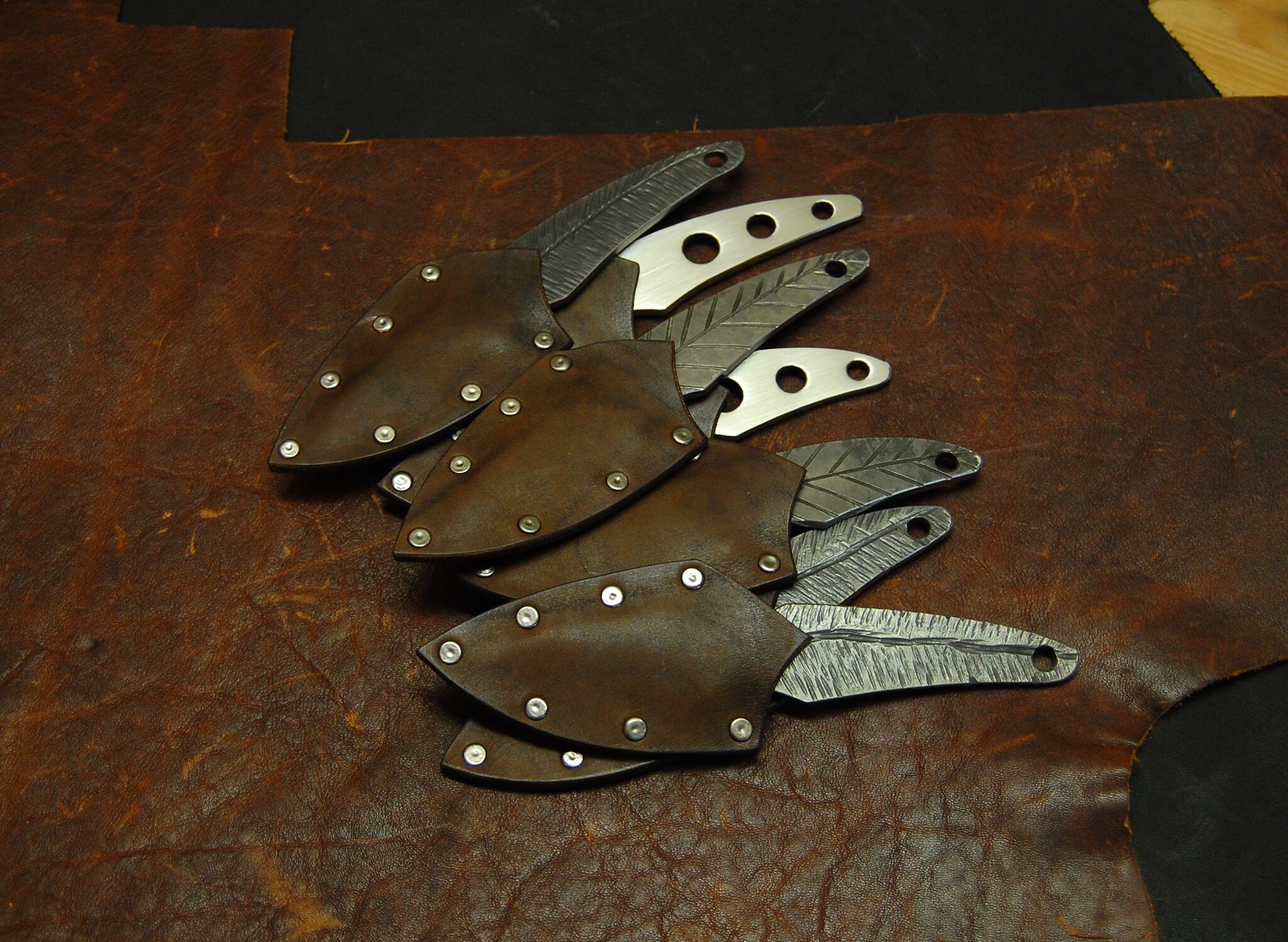 Универсальные ножны под небольшие ножи | Пикабу