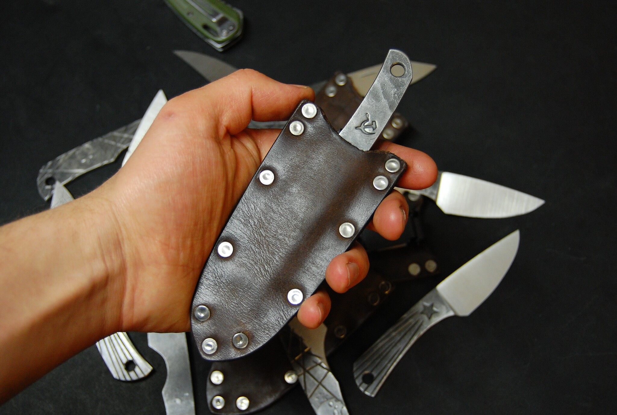 Универсальные ножны под небольшие ножи | Пикабу