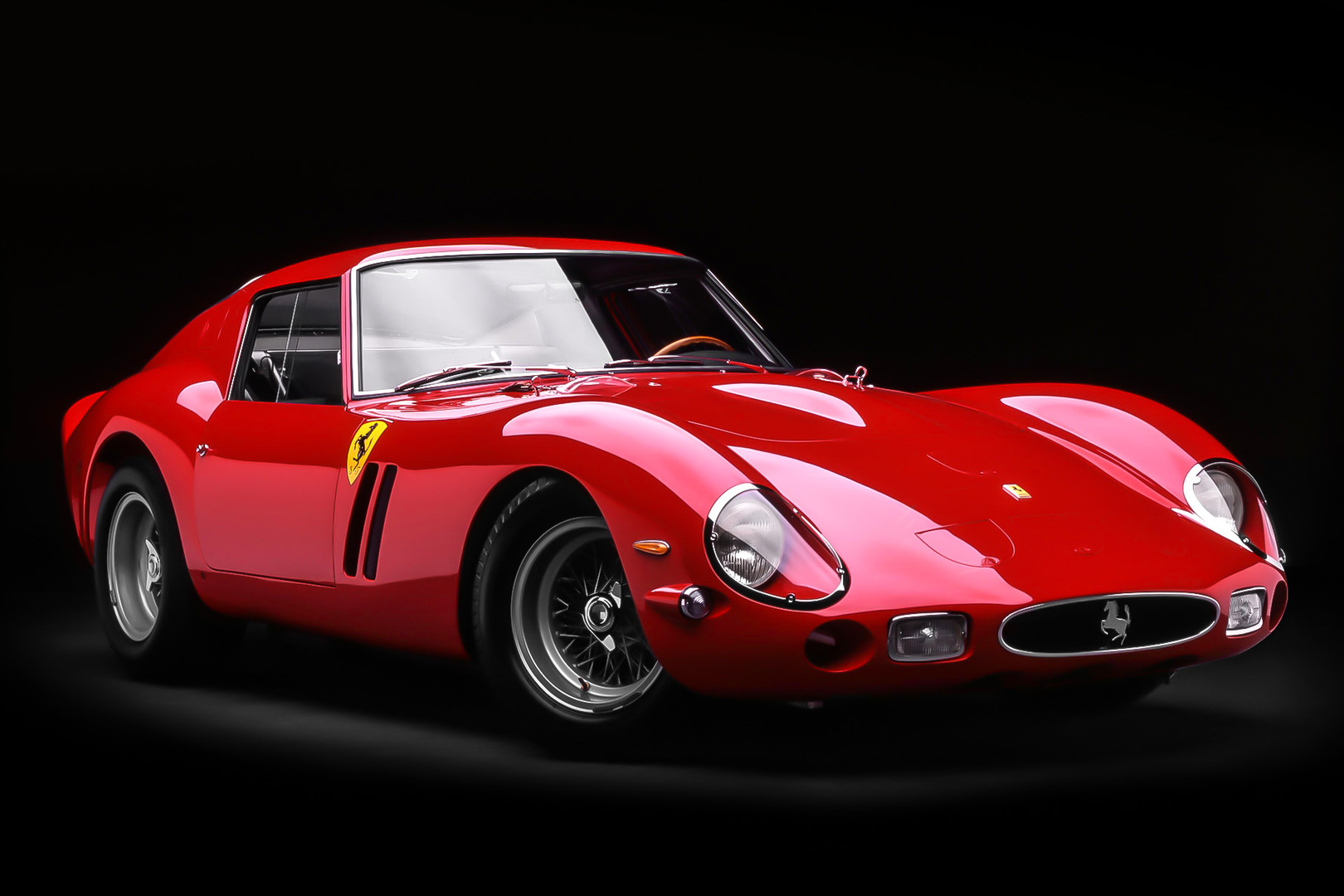 Почему 250 GTO считают лучшей Ferrari всех времен? Три литра, 12 цилиндров,  миллионы долларов | Пикабу