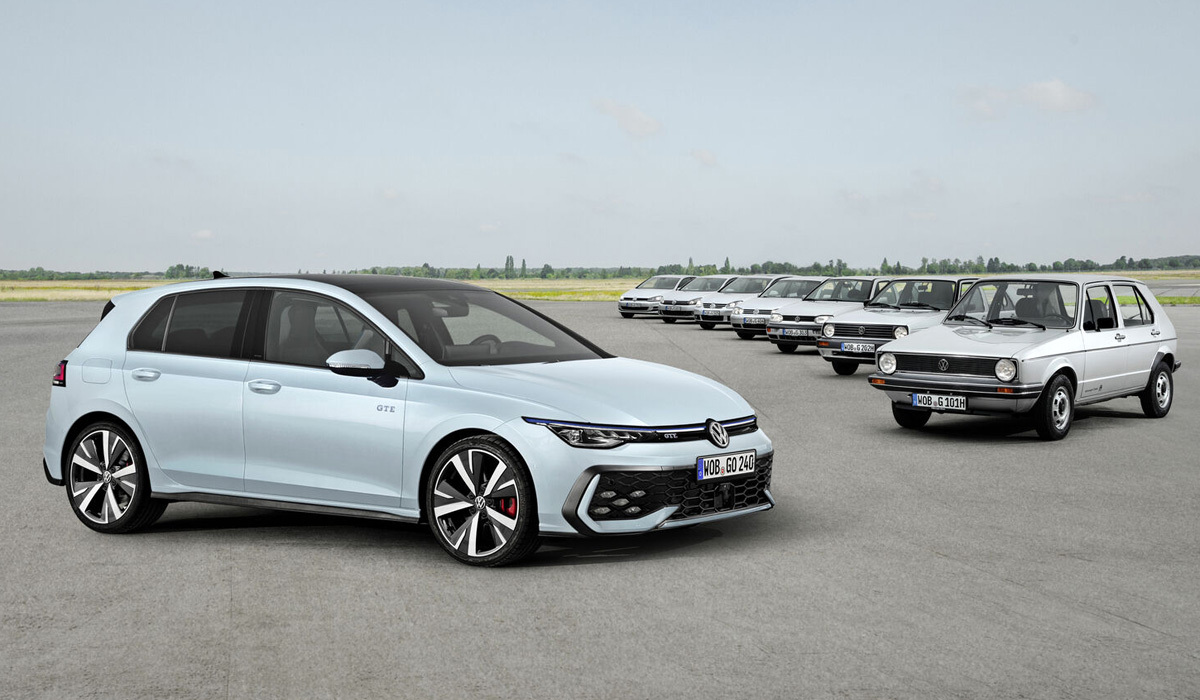 Volkswagen Golf обновлен к 50-летнему юбилею | Пикабу