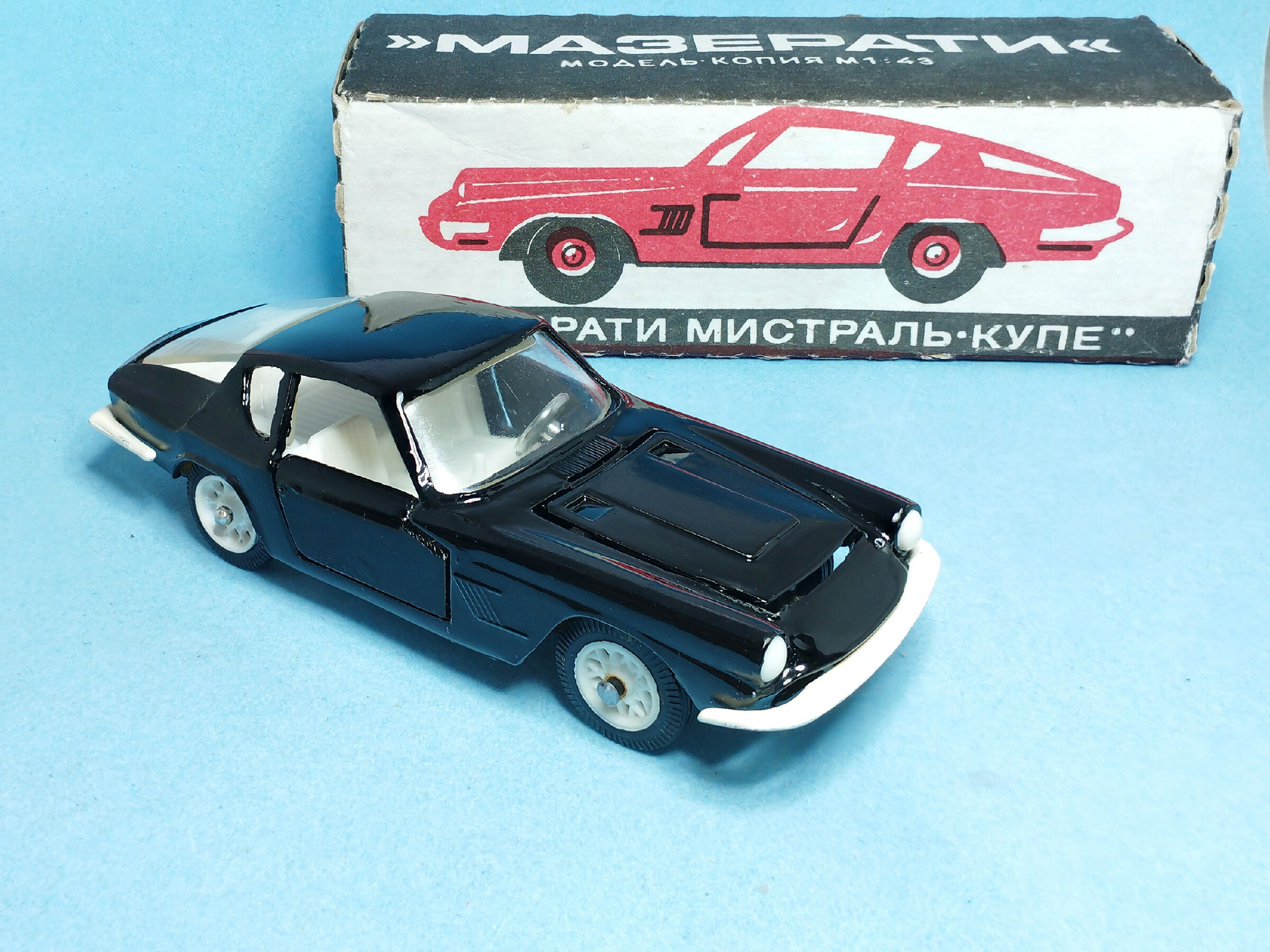 Восстановление модели Maserati Mistral 3700 Coupe в масштабе 1:43. Сделано  в СССР, родом из детства | Пикабу