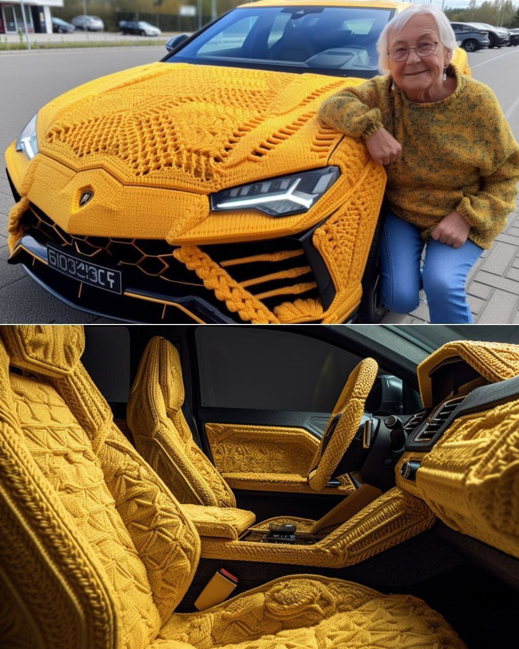 Когда заехал на своём Lamborghini к бабушке | Пикабу