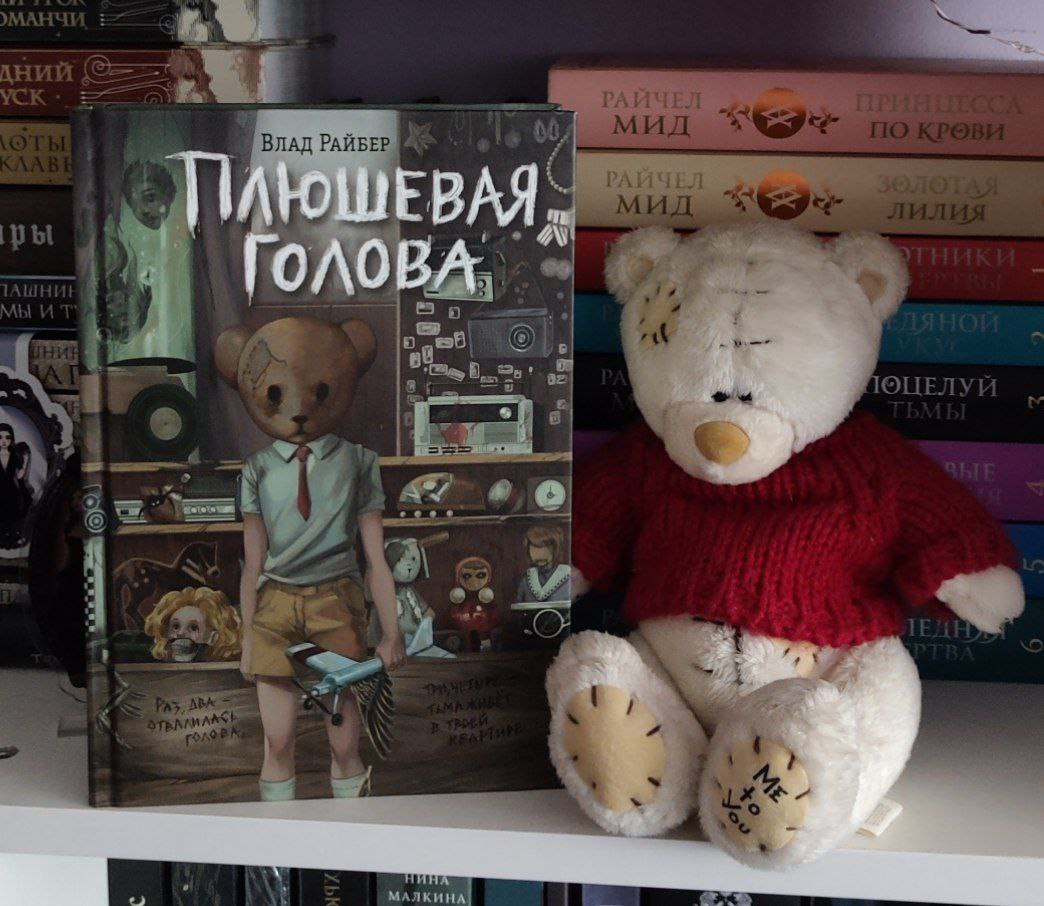 Моя первая книга ужасов «Плюшевая голова» | Пикабу