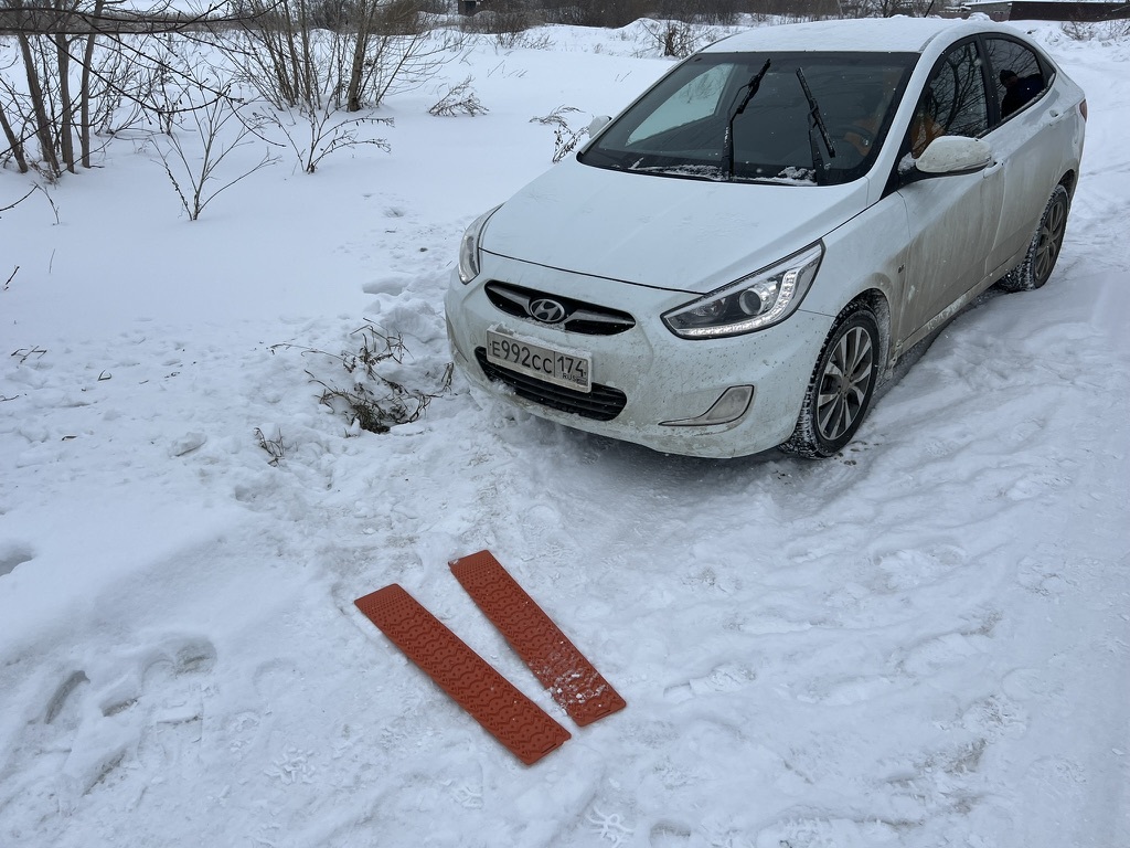 Использование антибуксов для легкового автомобиля. Личный опыт | Пикабу