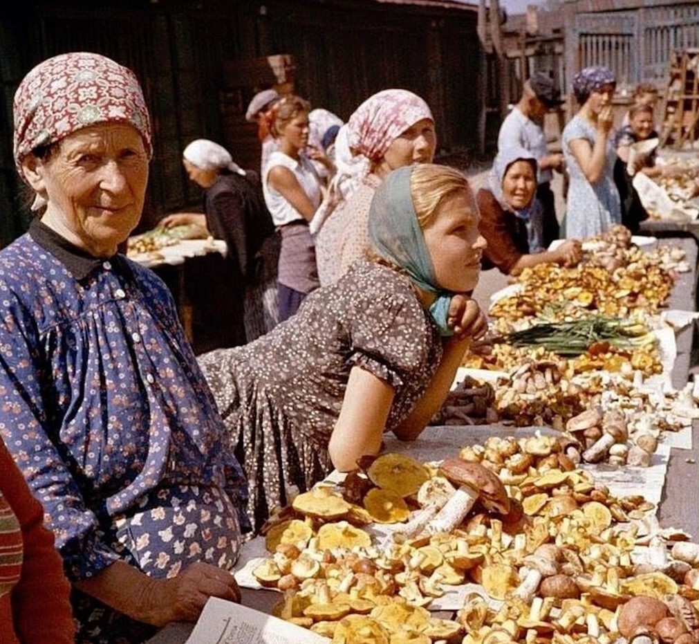 Машина времени....Рынки... | Пикабу