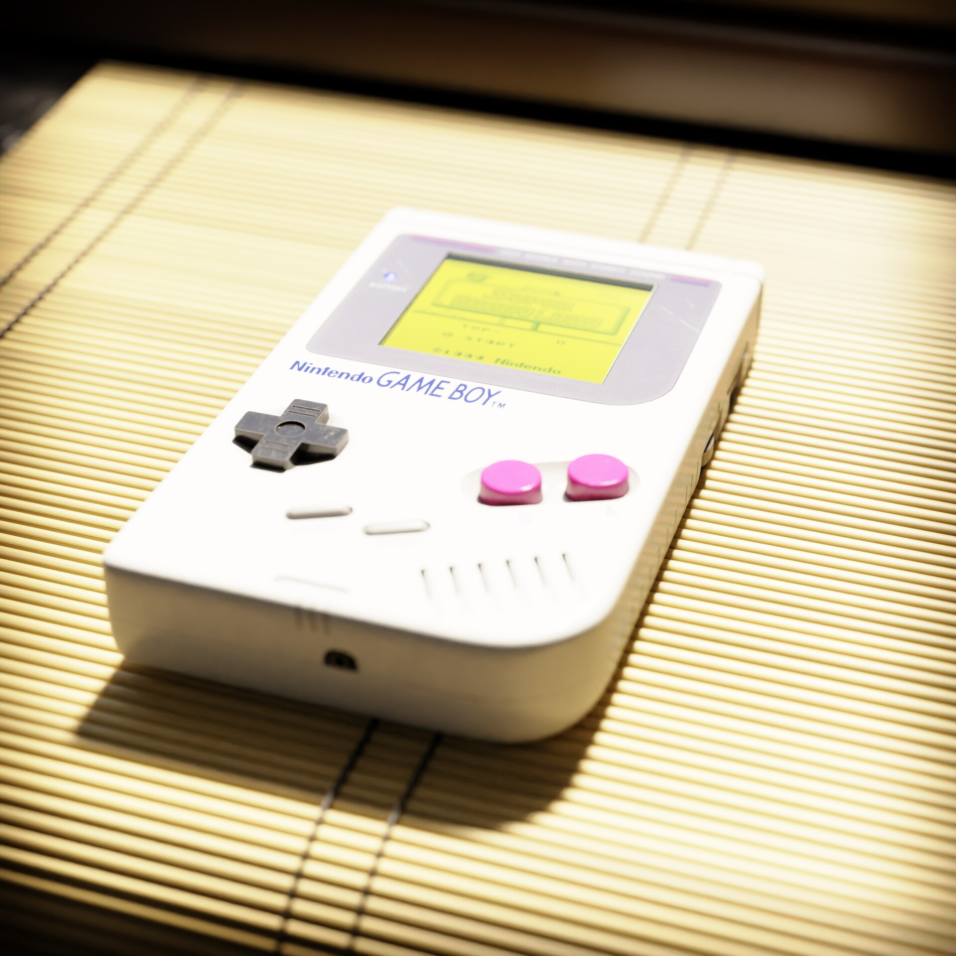 Game boy 3D model | Пикабу