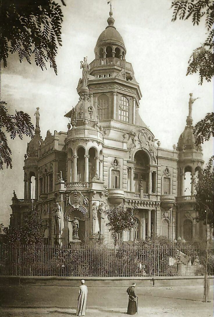 Сакакини дворец, в эль-Захер, Каир. Египет в 1924. году | Пикабу