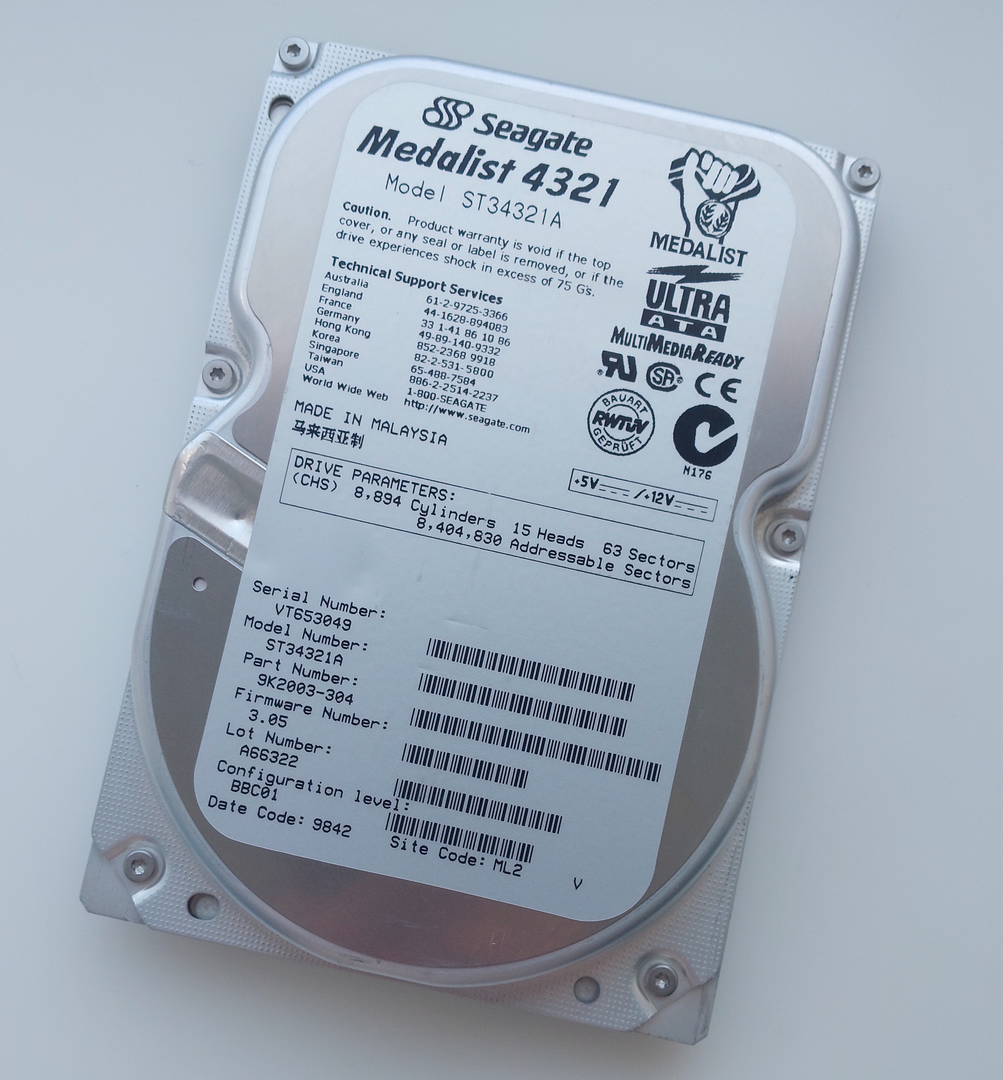 Жесткий диск Seagate Medalist | Пикабу