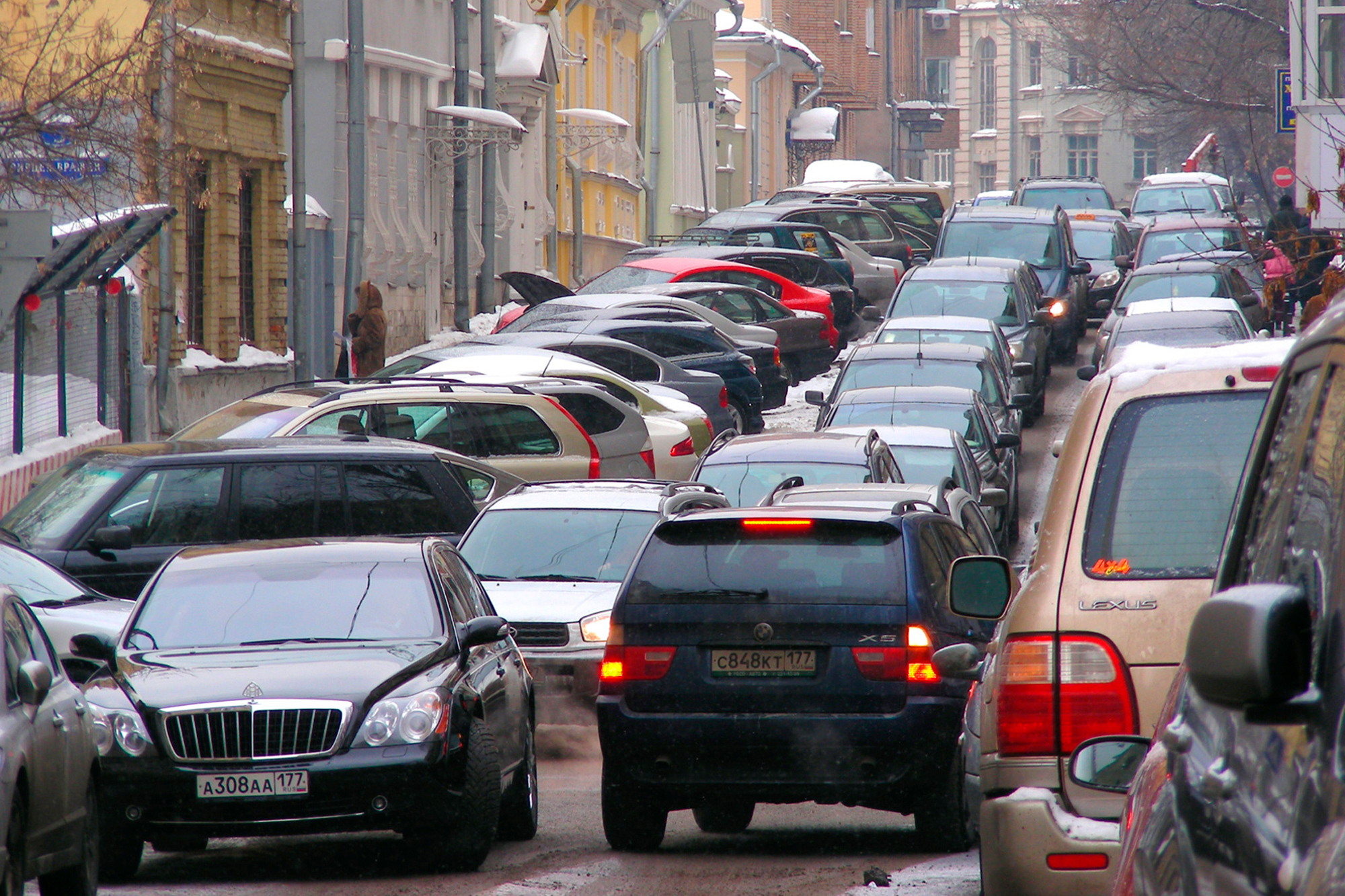 Платные парковки в Москве. Прошлое и настоящее | Пикабу